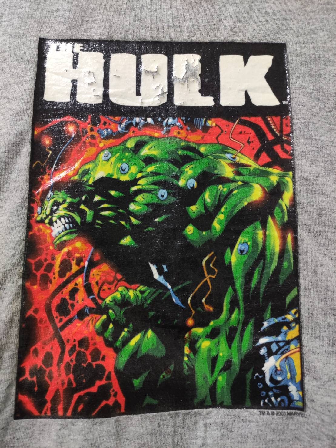 Marvel Comics Vtg 2003 The Incredible Hulk Gamma Marvel Promo T-Shirt Size US M / EU 48-50 / 2 - 3 Thumbnail
