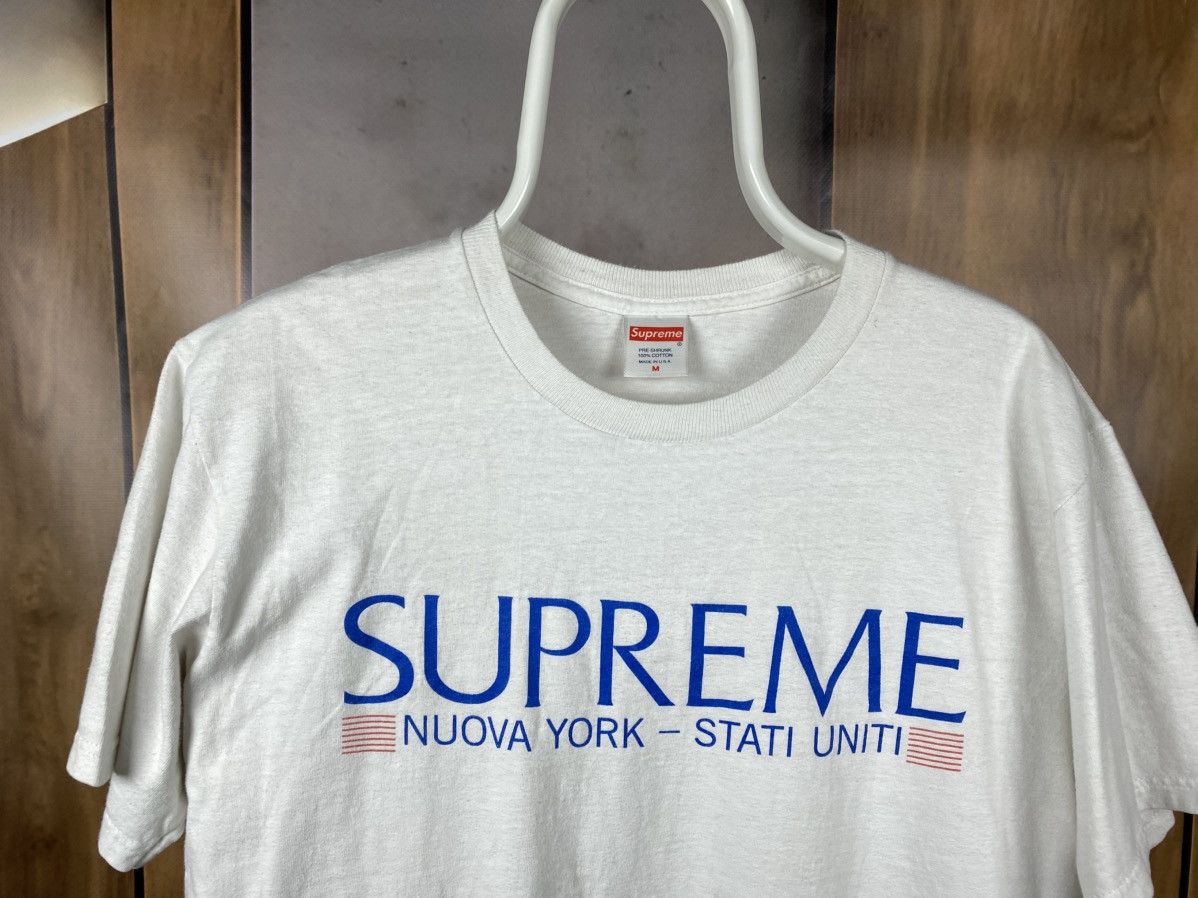 Supreme 🔥T-Shirt Supreme Nuova York Stati Uniti Tee🔥 Size US M / EU 48-50 / 2 - 4 Thumbnail