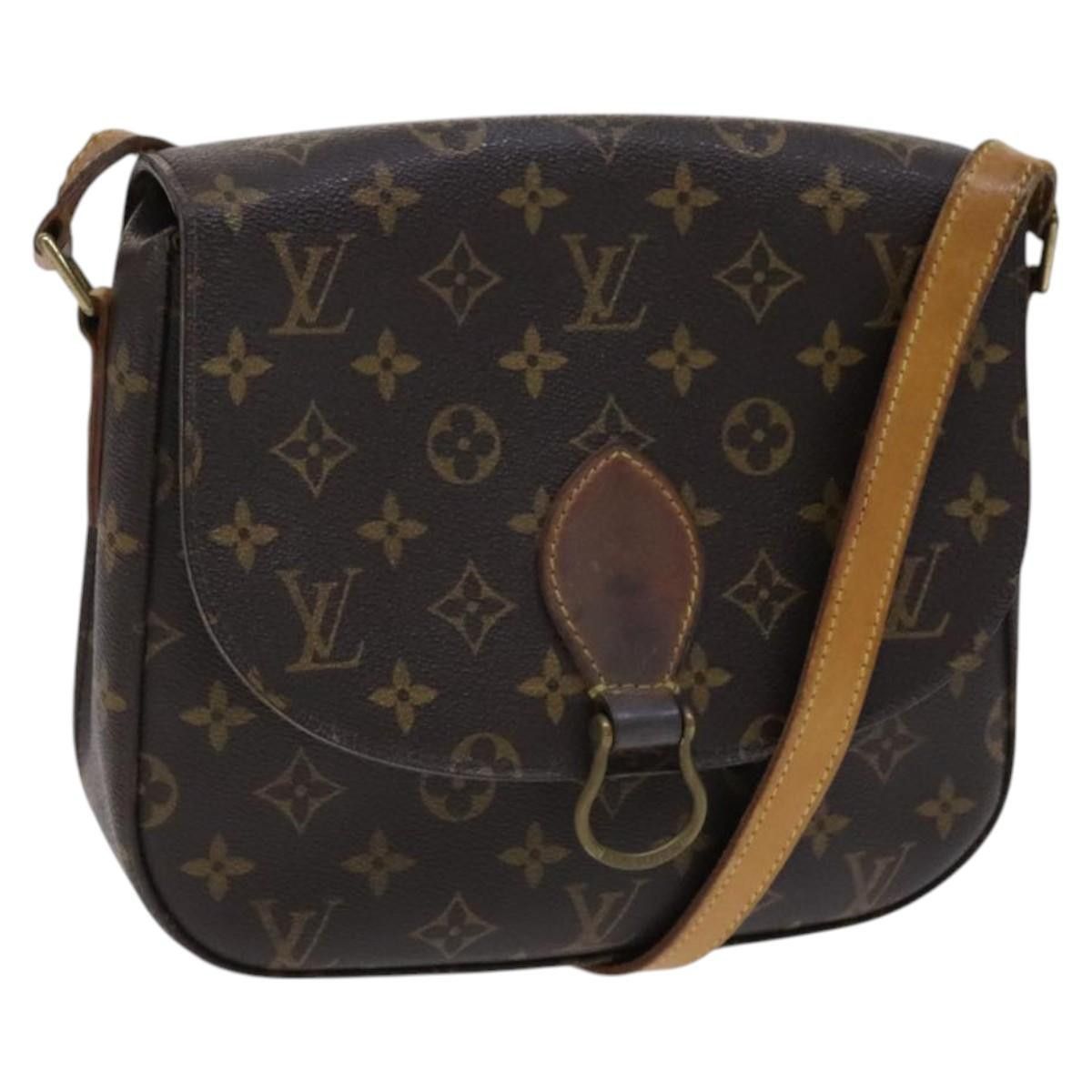 Louis Vuitton LOUIS VUITTON Monogram Saint Cloud GM Shoulder Bag M51242 Size ONE SIZE - 1 Thumbnail