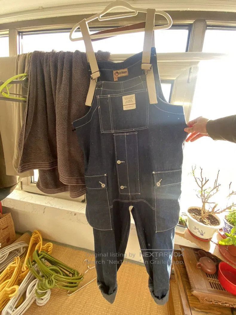 Nigel Cabourn Nigel Cabourn Original Denim Overalls. Size US 38 / EU 54 - 5 Thumbnail