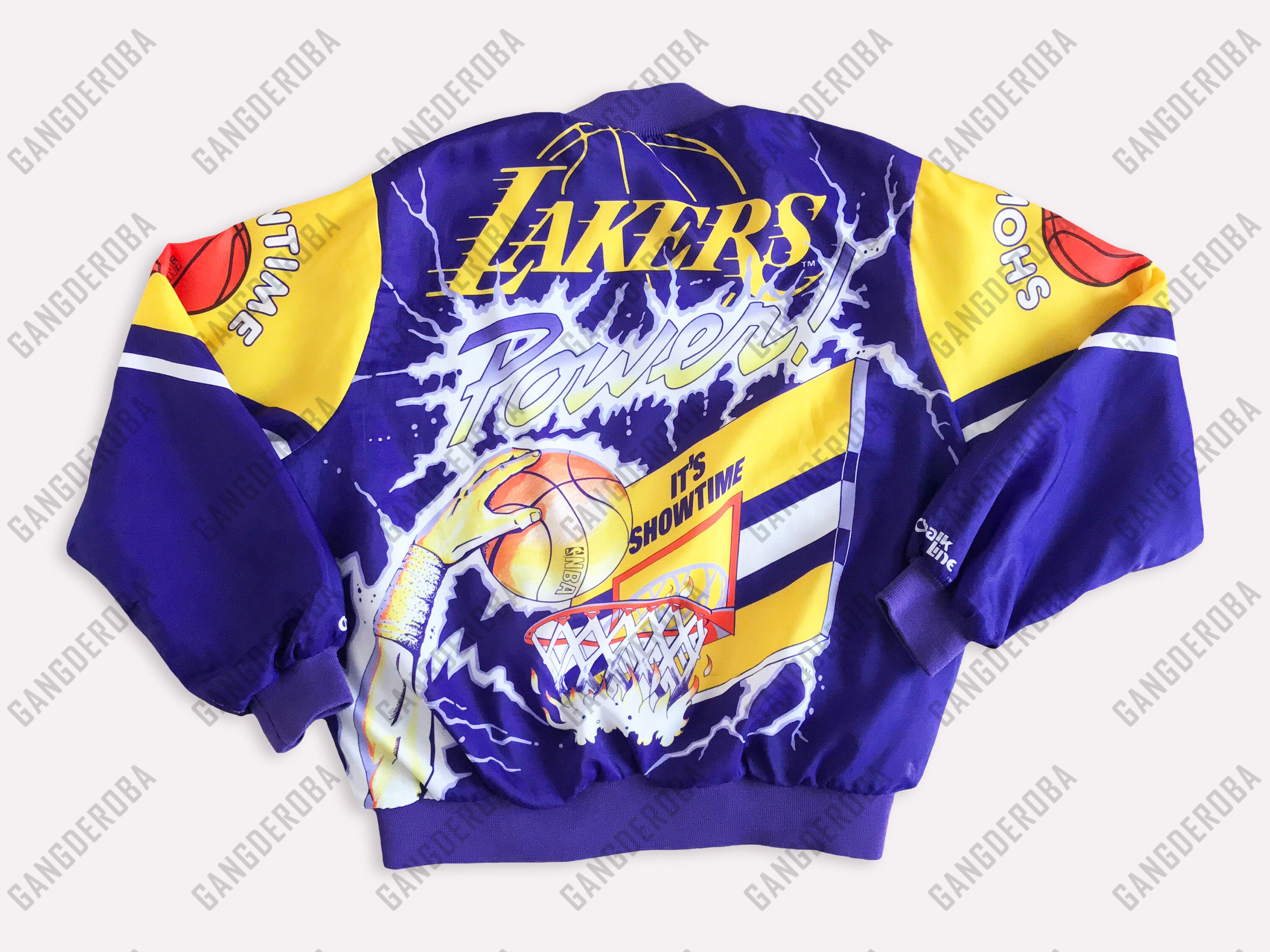 Chalk Line RARE Vintage 80s CHALK LINE LAKERS Jacket Fanimation NBA M Size US M / EU 48-50 / 2 - 3 Thumbnail