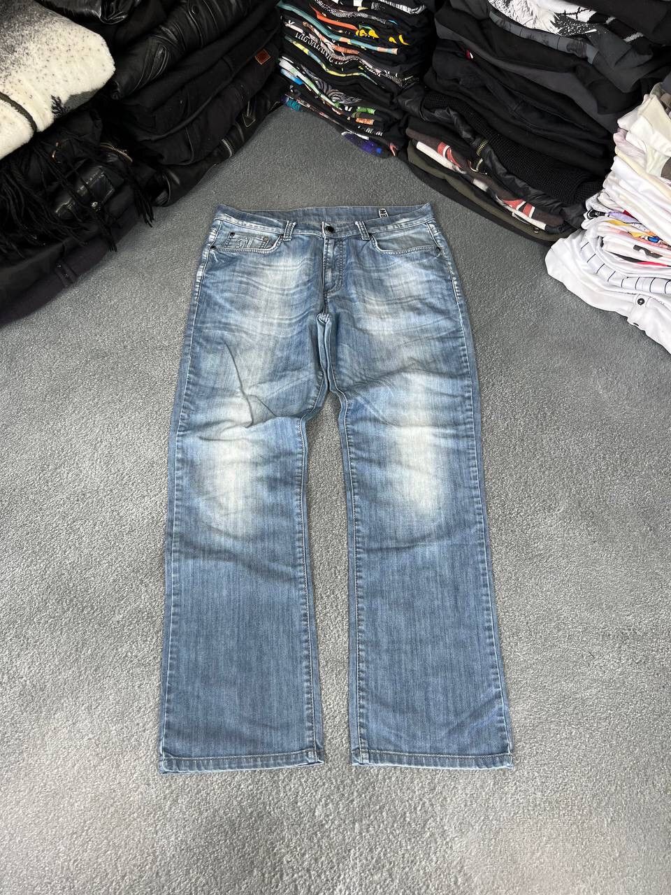 Dirk Bikkembergs Dirk Bikkembergs 00s Baggy Denim Jeans Size US 36 / EU 52 - 1 Thumbnail