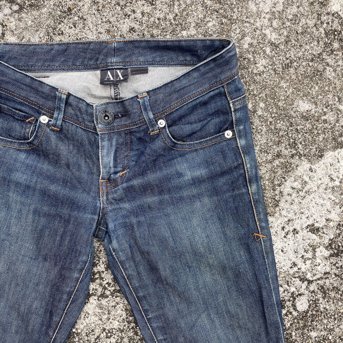 Armani Exchange Vintage Ax Armani Exchange Denim Size 24" / US 00 / IT 34 - 2 Thumbnail