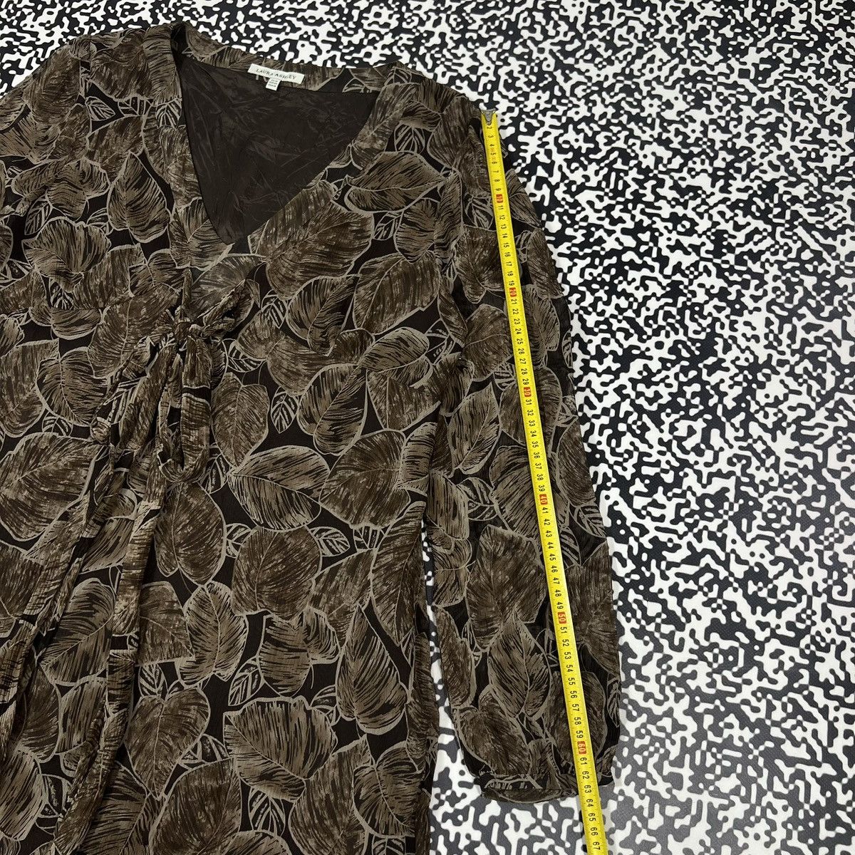 Laura Ashley Vintage Y2K Laura Ashley Silk Retro Luxury Style Maxi Dress Size XXL / US 16-18 / IT 52-54 - 20 Thumbnail