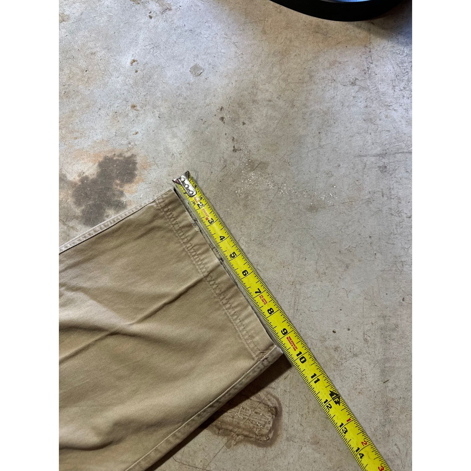 Vintage Vintage Paco Jeans Baggy Wide Leg Y2K Khaki Pants 32x30 Size US 32 / EU 48 - 9 Thumbnail