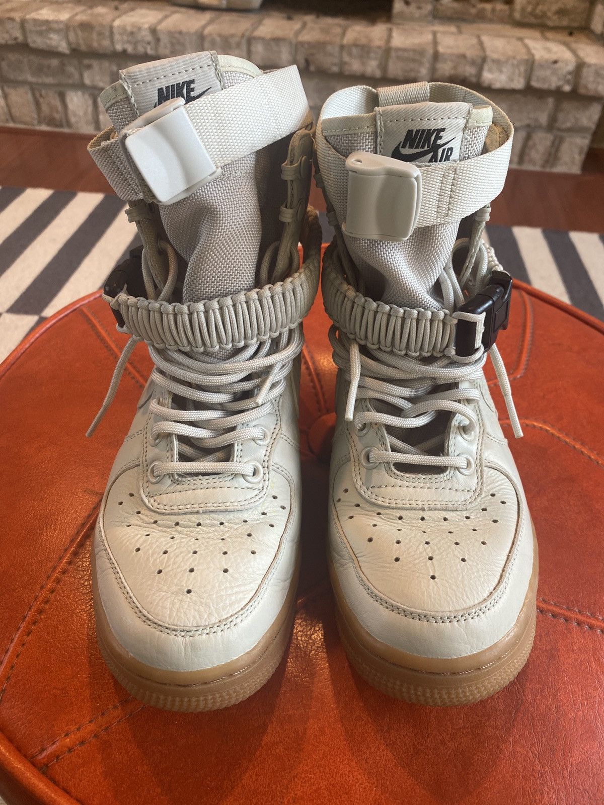 image of Nike Air Sf Af1 Size 7 Shoes in White, Men's