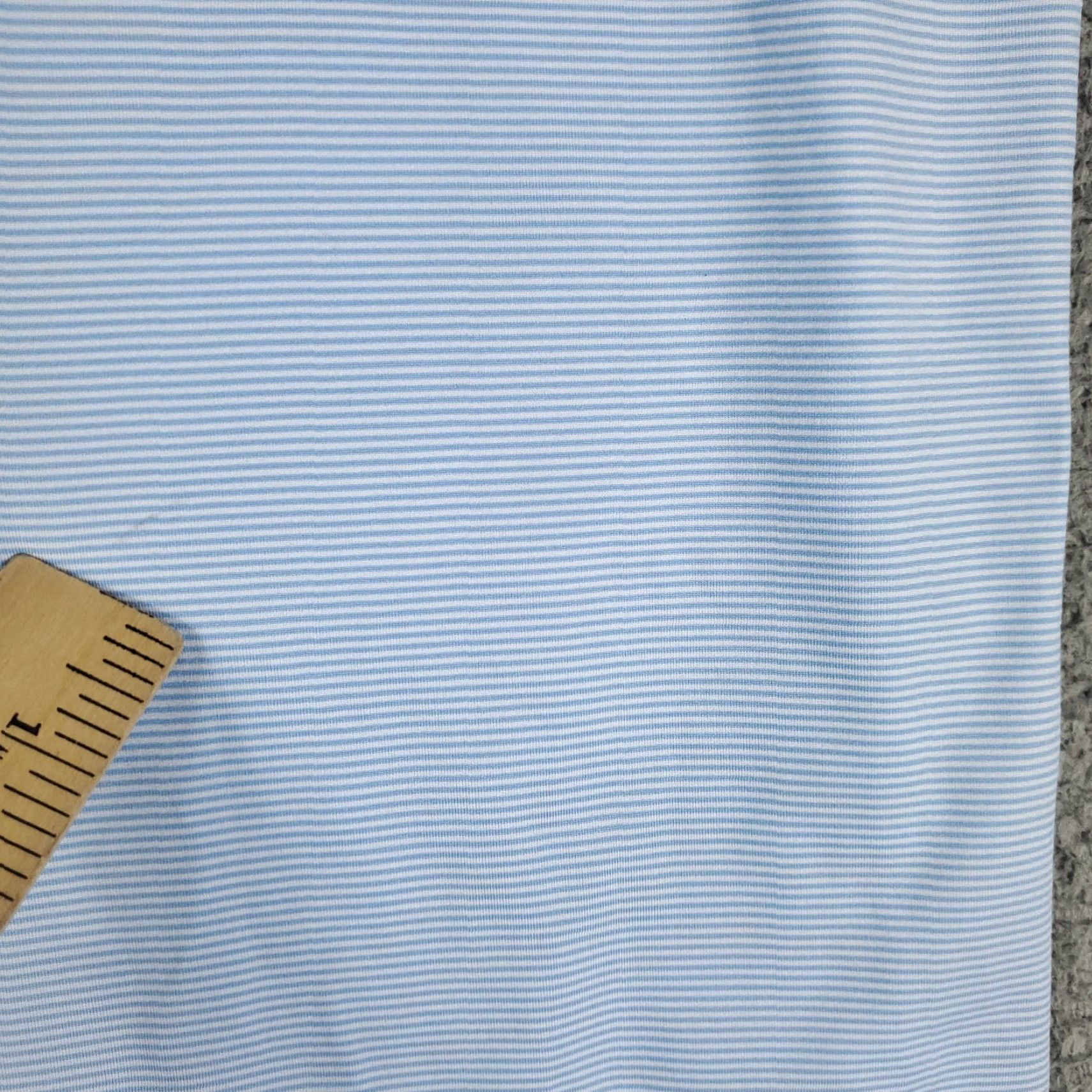 Peter Millar Peter Millar Polo Shirt Mens XL Light Blue Striped Golf Summer Comfort *STAINED* Size US XL / EU 56 / 4 - 5 Thumbnail