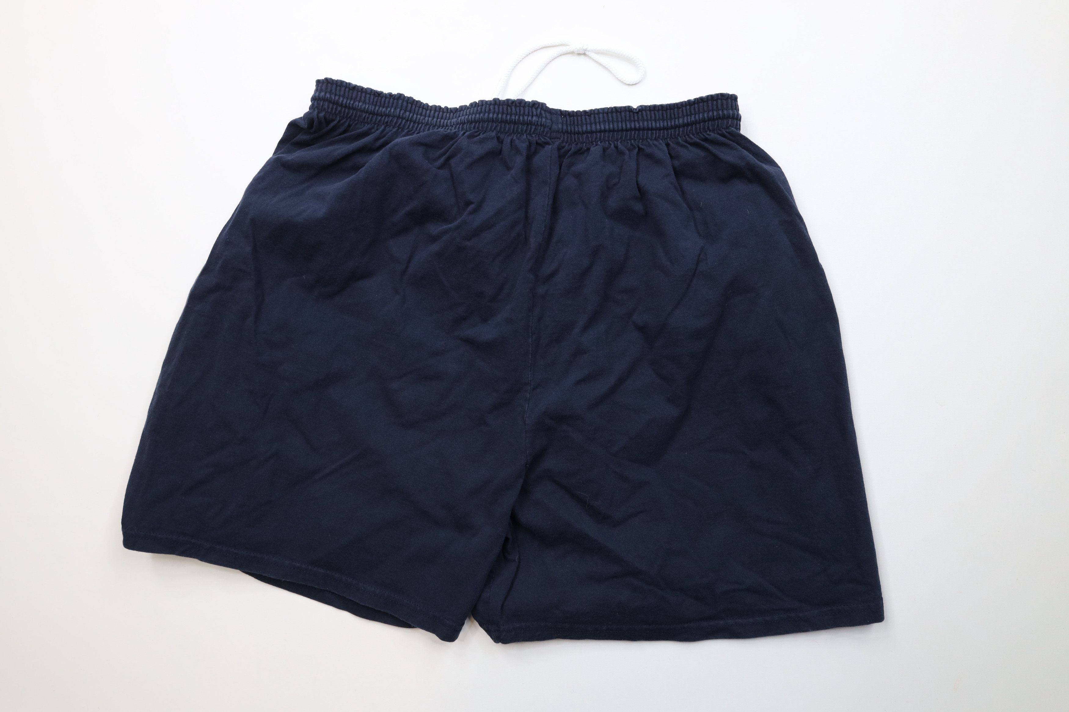 Champion Vintage Champion Above Knee Dad Shorts Navy Blue Cotton Size US 38 / EU 54 - 7 Thumbnail