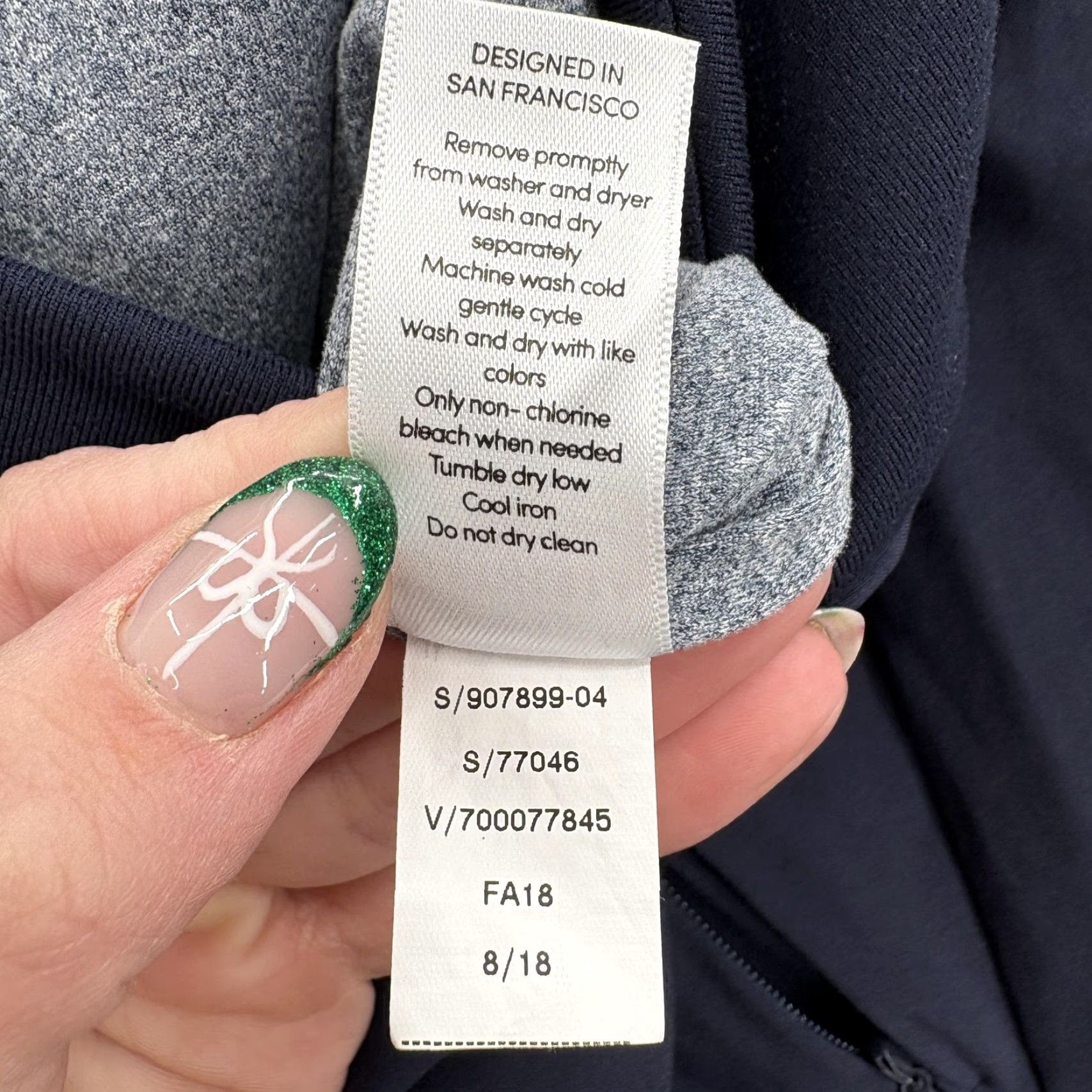 Athleta Athleta Jogger Pants Womens 6 Blue Tapered Insulated Lined Pockets Stretch Quick Dry outdoor Activewear Casual XS-? Size 28" / US 6 / IT 42 - 6 Thumbnail
