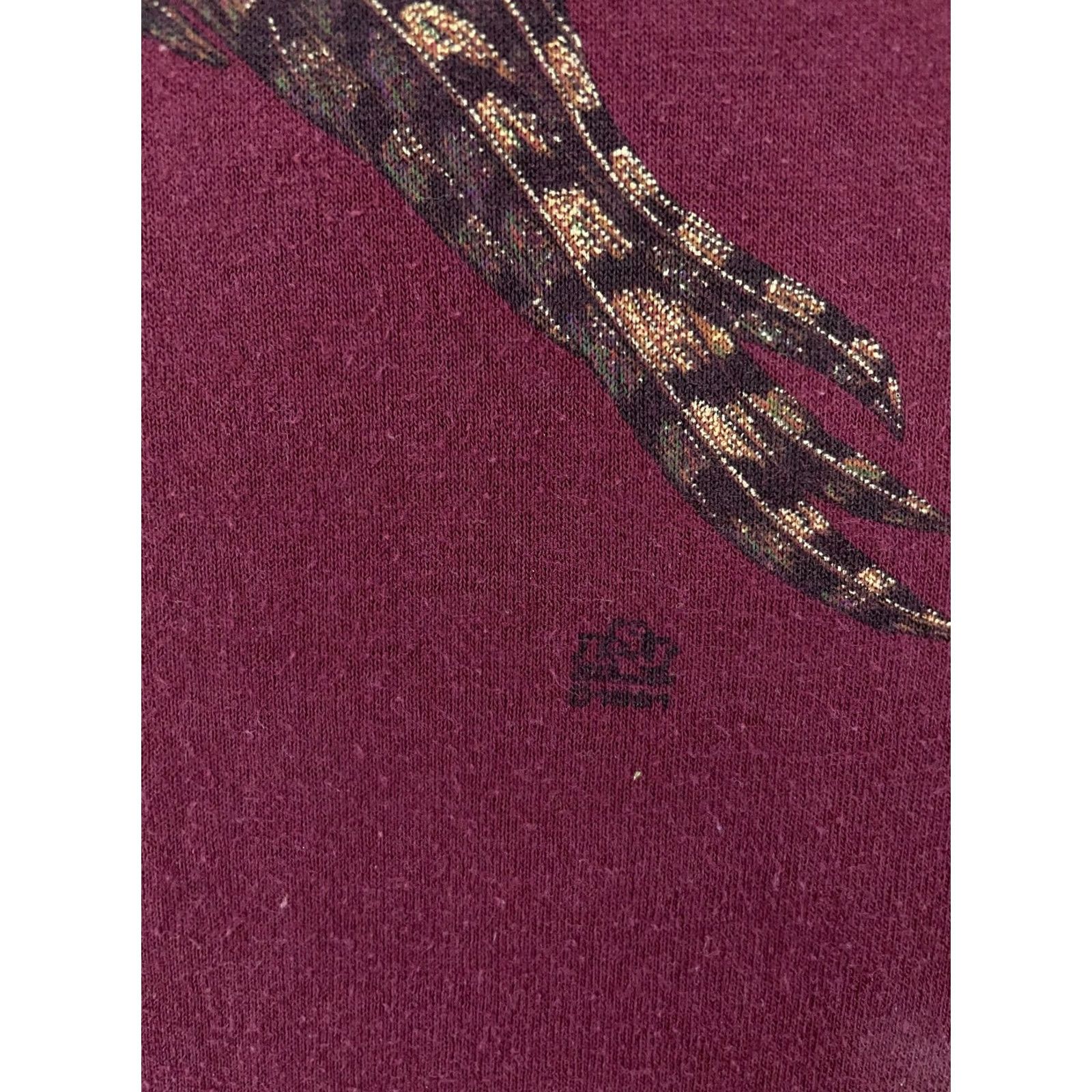 Jerzees VINTAGE Pheasant Shirt Mens L Burgundy Bird Hunting Nature Made USA 90s Shirt Mens L Burgundy Bird Hunting Nature Made USA 90s Size US L / EU 52-54 / 3 - 5 Thumbnail