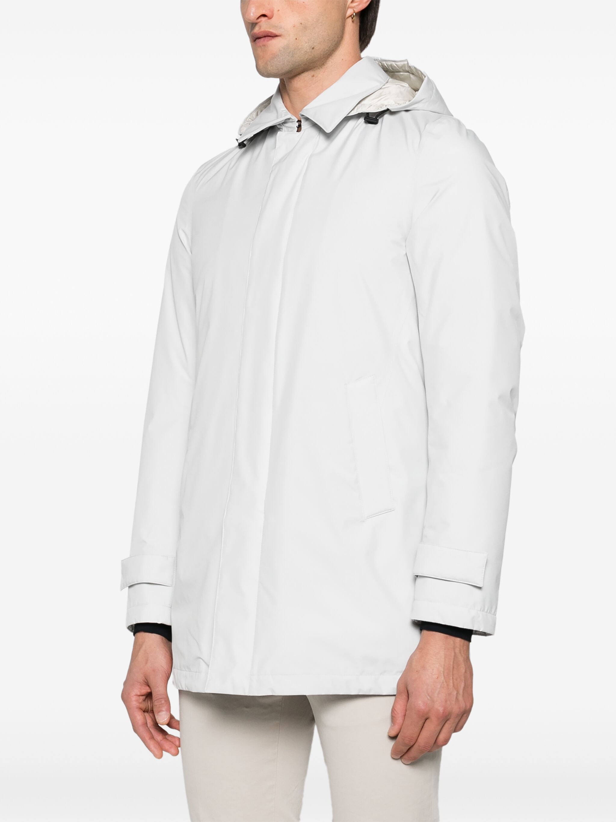 Herno o1s22i1n1024 Laminar Padded Jacket in White Size US M / EU 48-50 / 2 - 3 Thumbnail