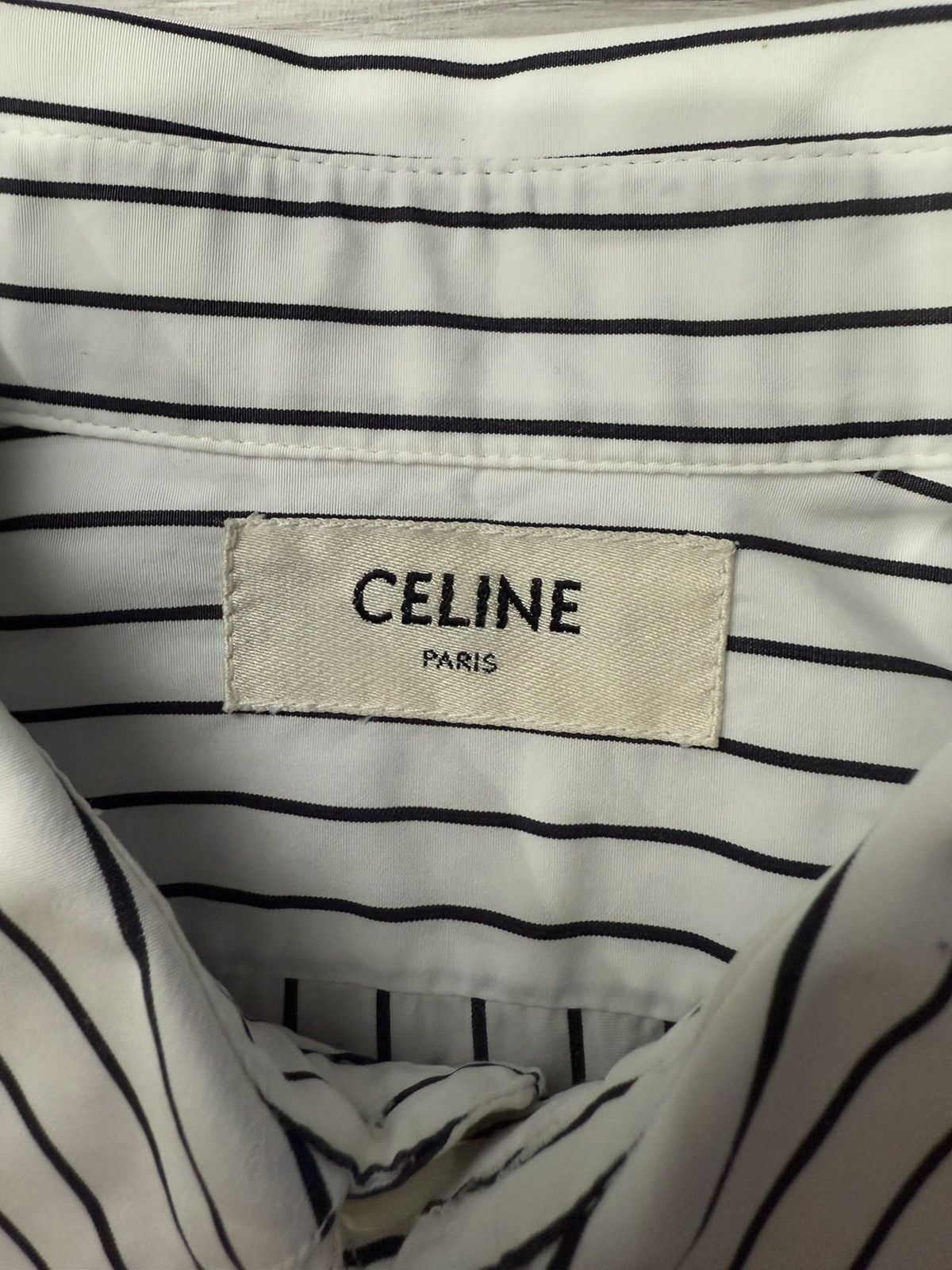 Celine × Hedi Slimane Celine bottondown Size XS / US 0-2 / IT 36-38 - 7 Thumbnail