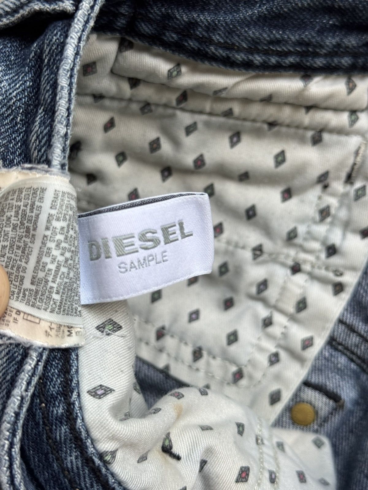 Diesel Diesel Light Wash Distressed Denim Size US 32 / EU 48 - 5 Thumbnail