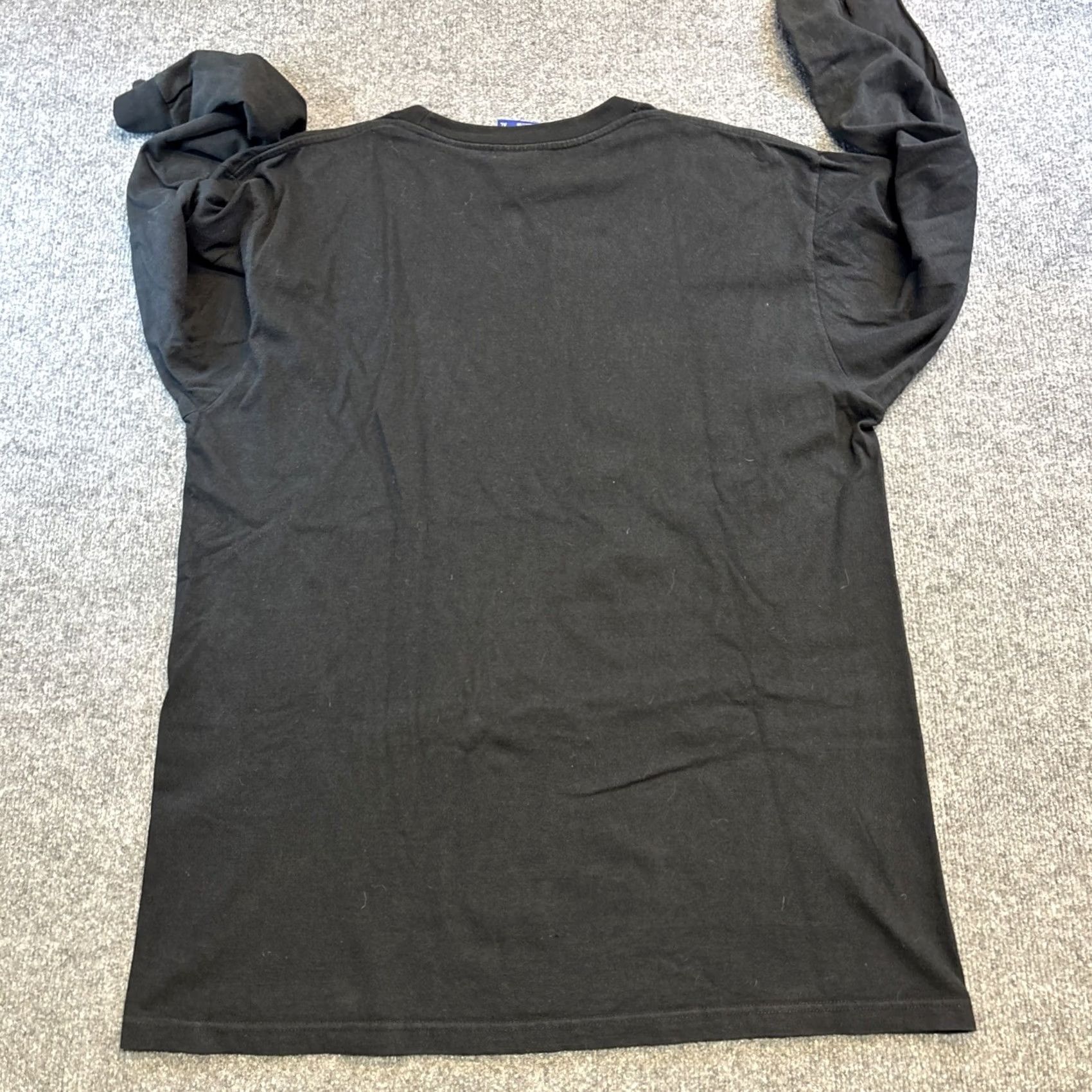 Vintage Metal Jeans T-Shirt Long Sleeve Men’s XL Tupac Black Hip Hop Crew Neck 2-PAC Century Size US XL / EU 56 / 4 - 5 Thumbnail