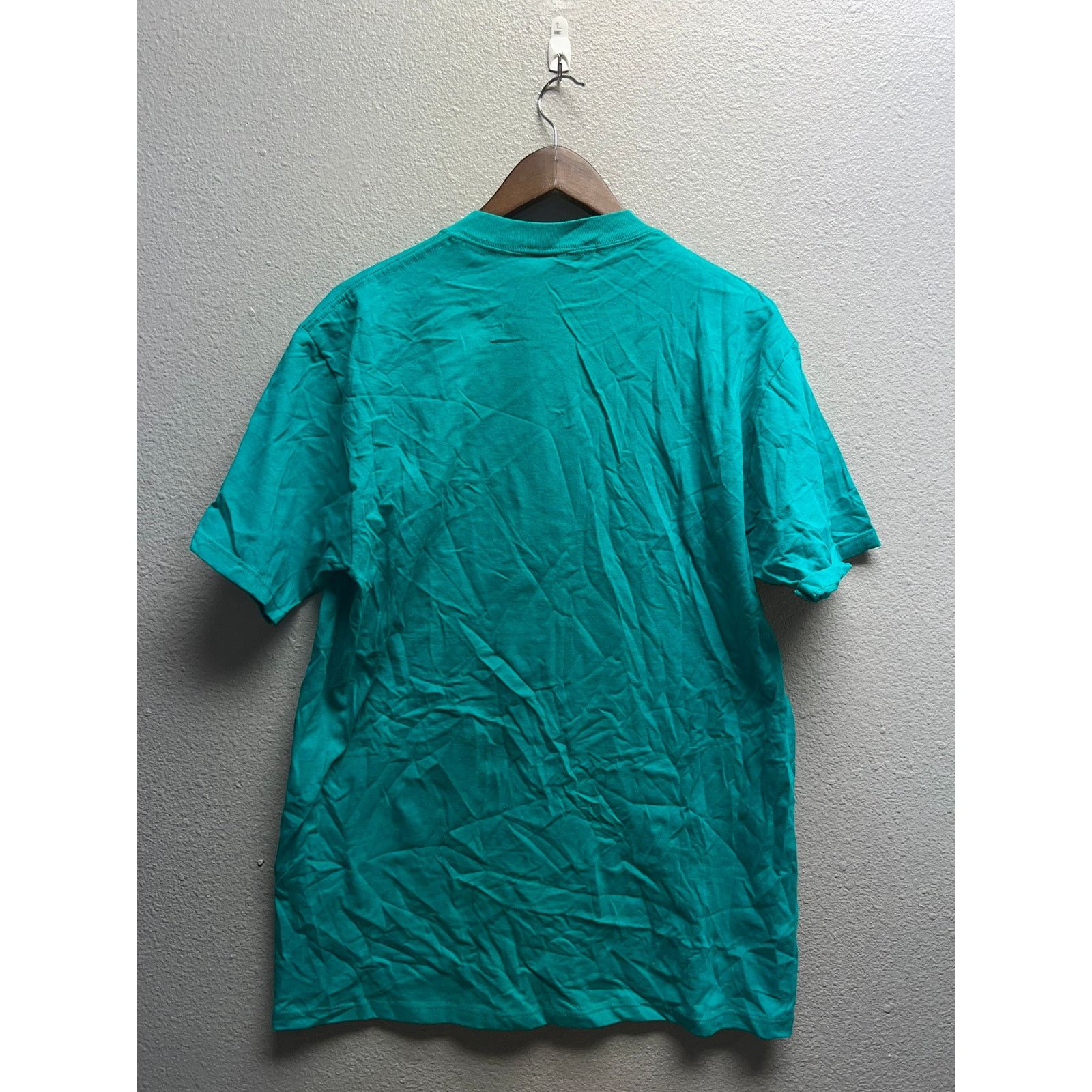 Jerzees Vintage Oregon Shirt Wildflower Co Brand Teal Tee Shirt 90s Size US L / EU 52-54 / 3 - 7 Thumbnail