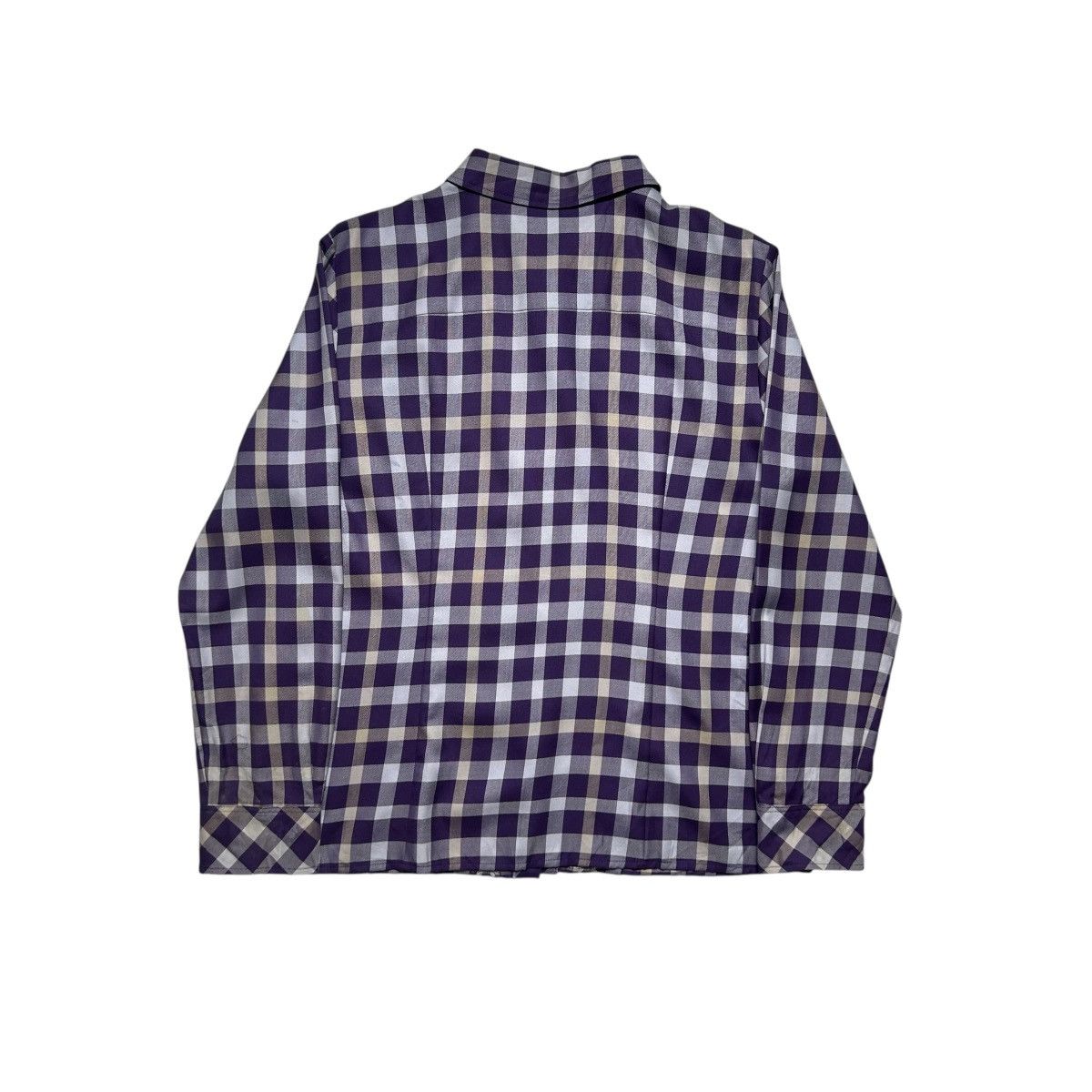 DAKS Daks London Nova Check Button Up Shirt Size M / US 6-8 / IT 42-44 - 2 Thumbnail