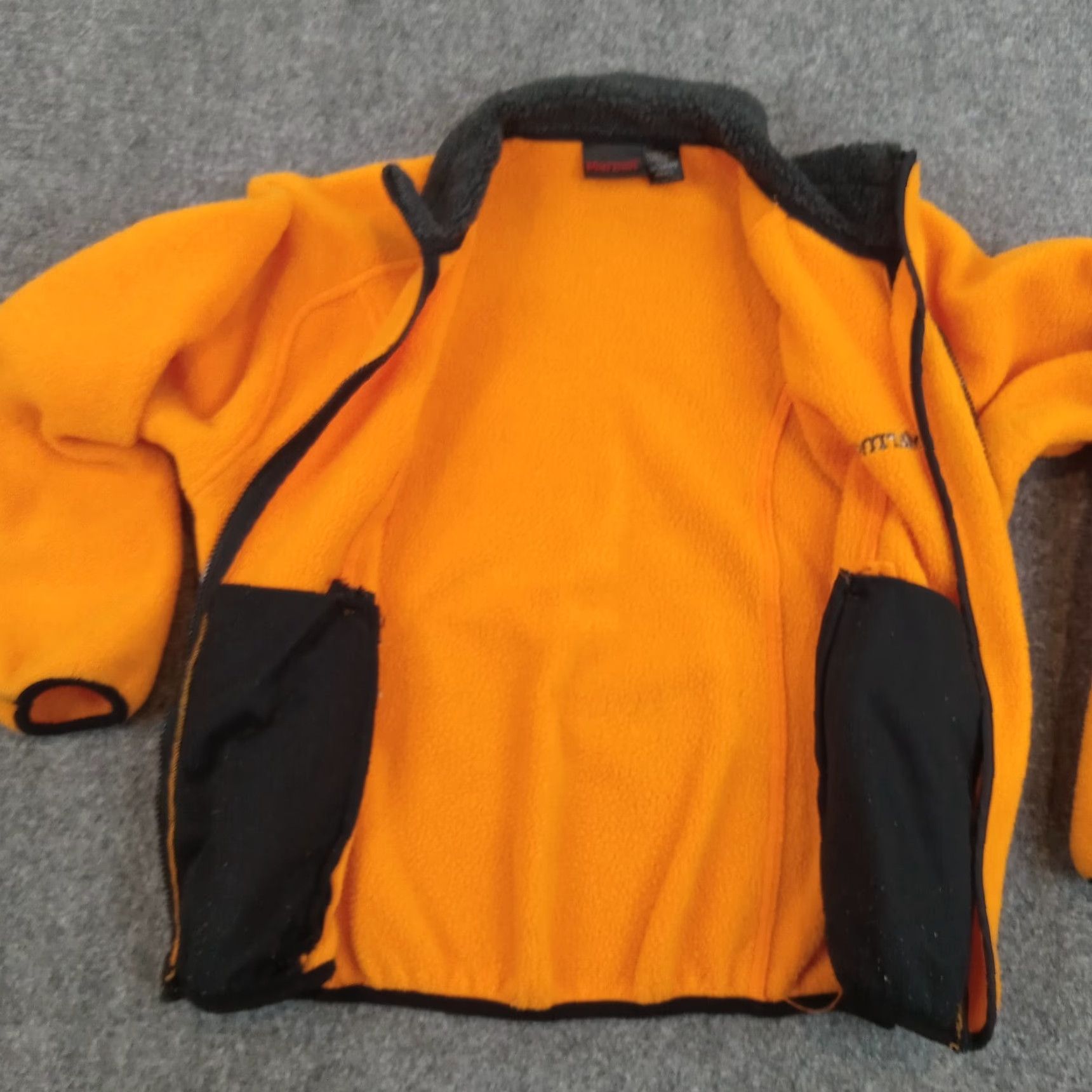 Marmot Marmot Fleece Jacket Womens Small Orange Full Zip Hiking Outdoor Sweater Size S / US 4 / IT 40 - 5 Thumbnail