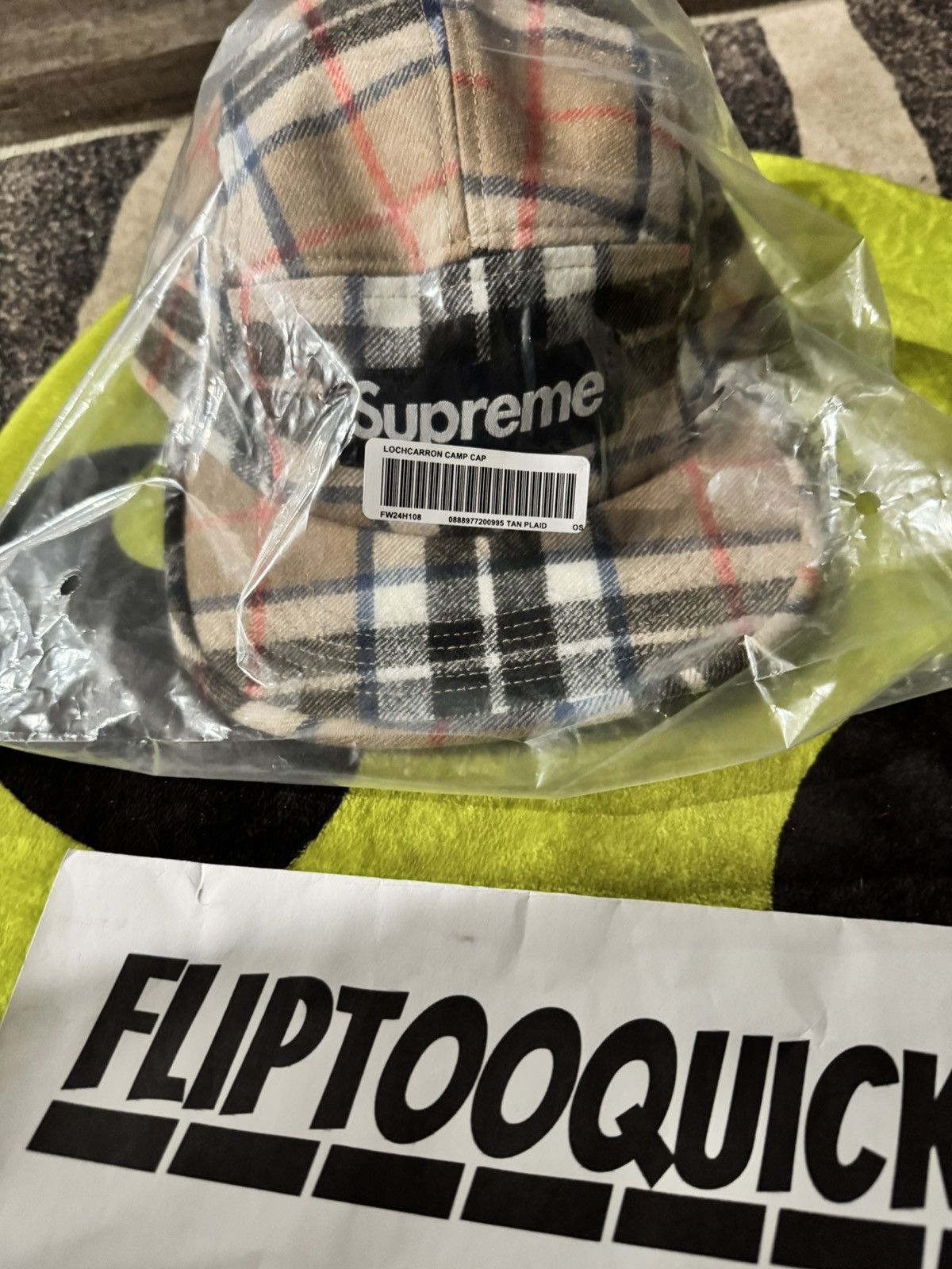 Lochcarron Camp Cap ロキャロン キャンプ キャップ Lochcarron Camp Cap | Supreme 24fw