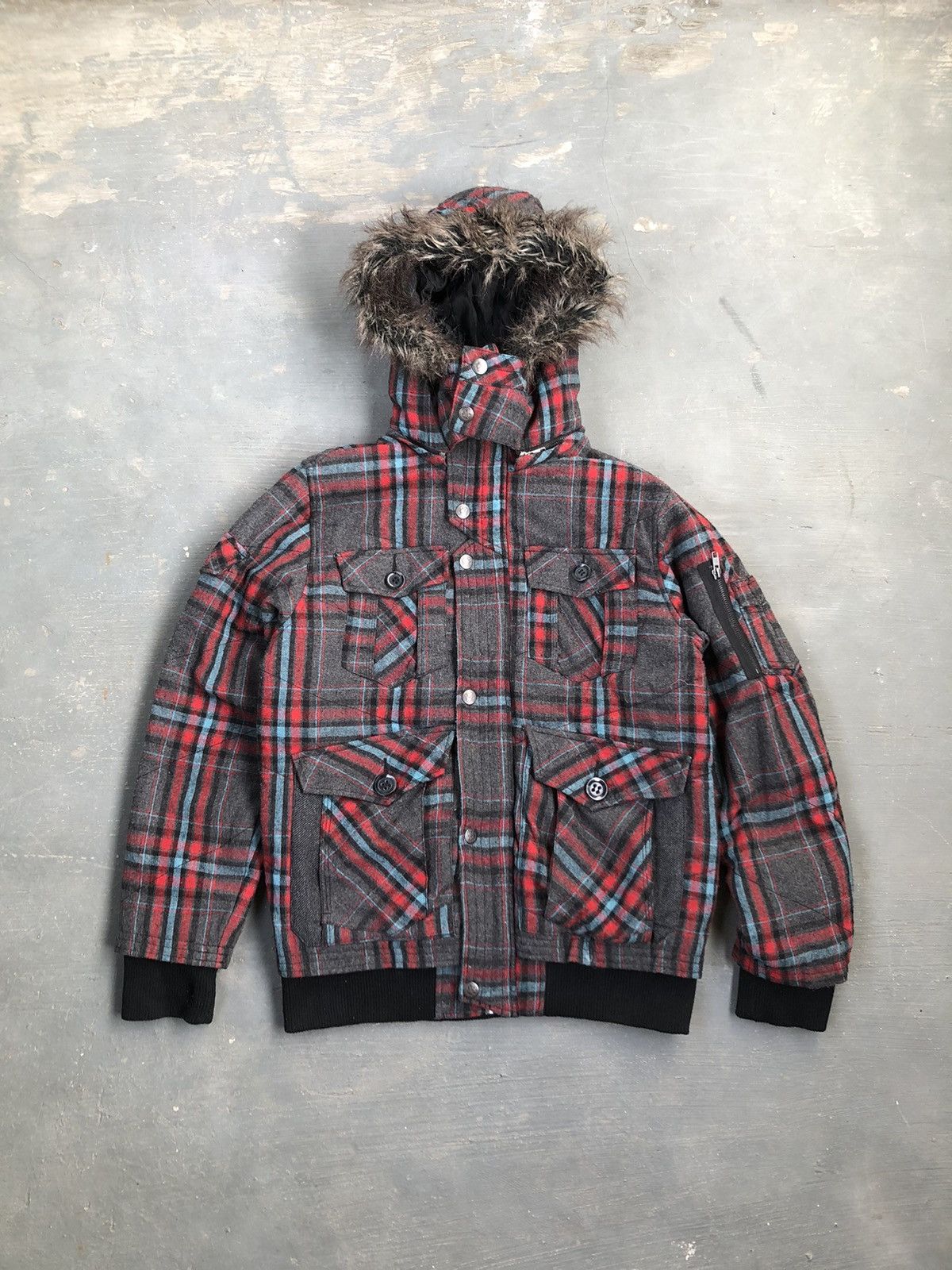 image of Hysteric Glamour x Le Grande Bleu L G B Y2K Japanese Vintage Down Jacket, Men's (Size Large)