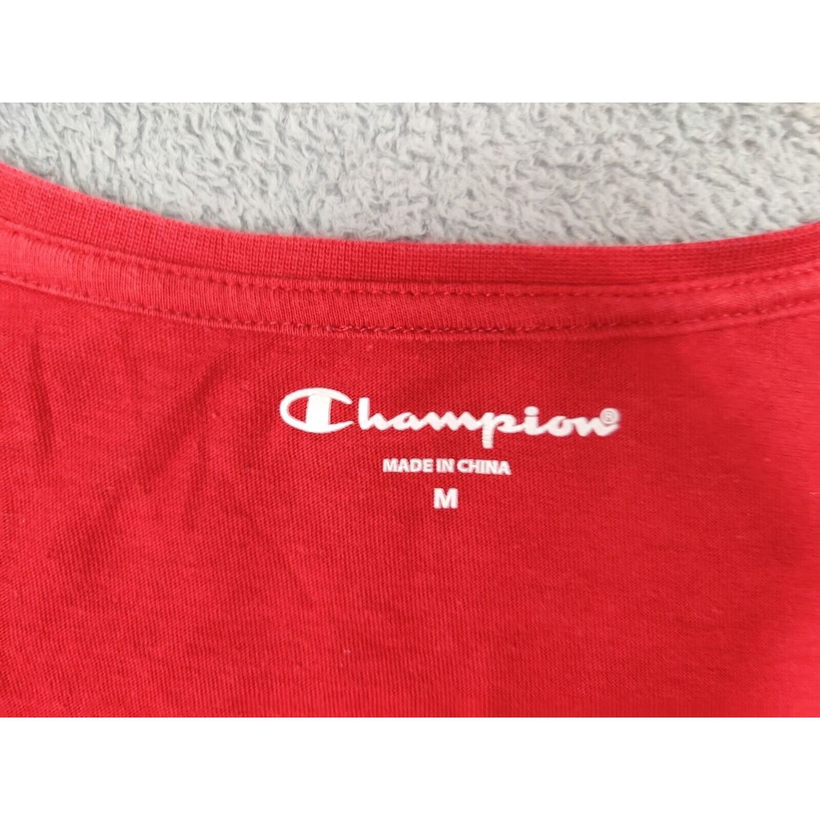Champion Chico State Shirt Adult Womens Medium Red Mom V-Neck College Size M / US 6-8 / IT 42-44 - 3 Thumbnail