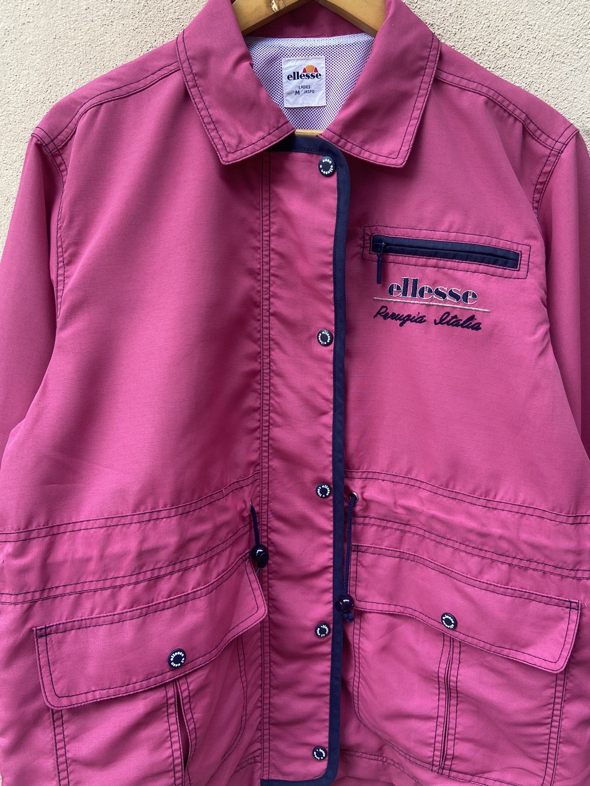 Ellesse Vintage Ellese windbreaker ladies Size M / US 6-8 / IT 42-44 - 2 Thumbnail