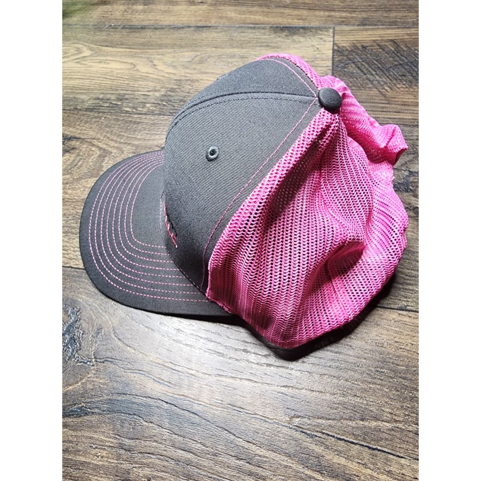 Vintage CF Spray Service Farm Western Pink Baseball Hat Cap Adjustable BK Cap Unisex Adults Adjustable Pink Baseball Cap BK Gray? Size ONE SIZE - 2 Thumbnail
