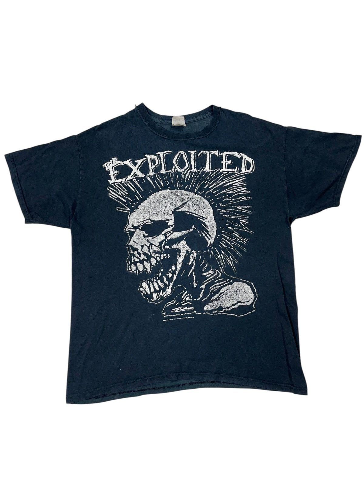 Vintage 00s The Exploited Total Chaos Distressed T-shirt