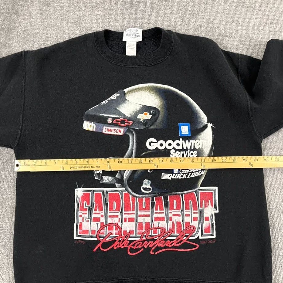 Chase Authentics Vintage Dale Earnhardt Sweatshirt Adult Mens Large Graphic Helmet Goodwrench 90s Size US L / EU 52-54 / 3 - 5 Thumbnail