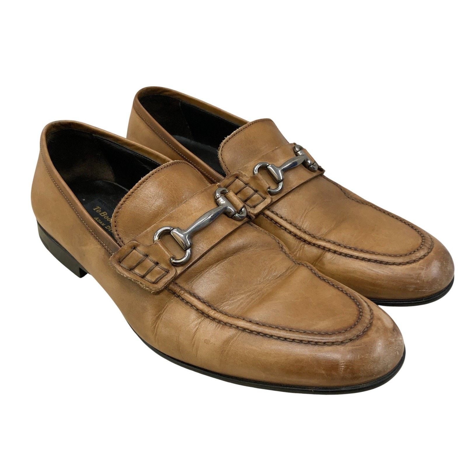 To Boot New York To Boot New York Loafer 8 Tan Leather Horsebit Slip On Dress Size US 8 / EU 41 - 1 Thumbnail