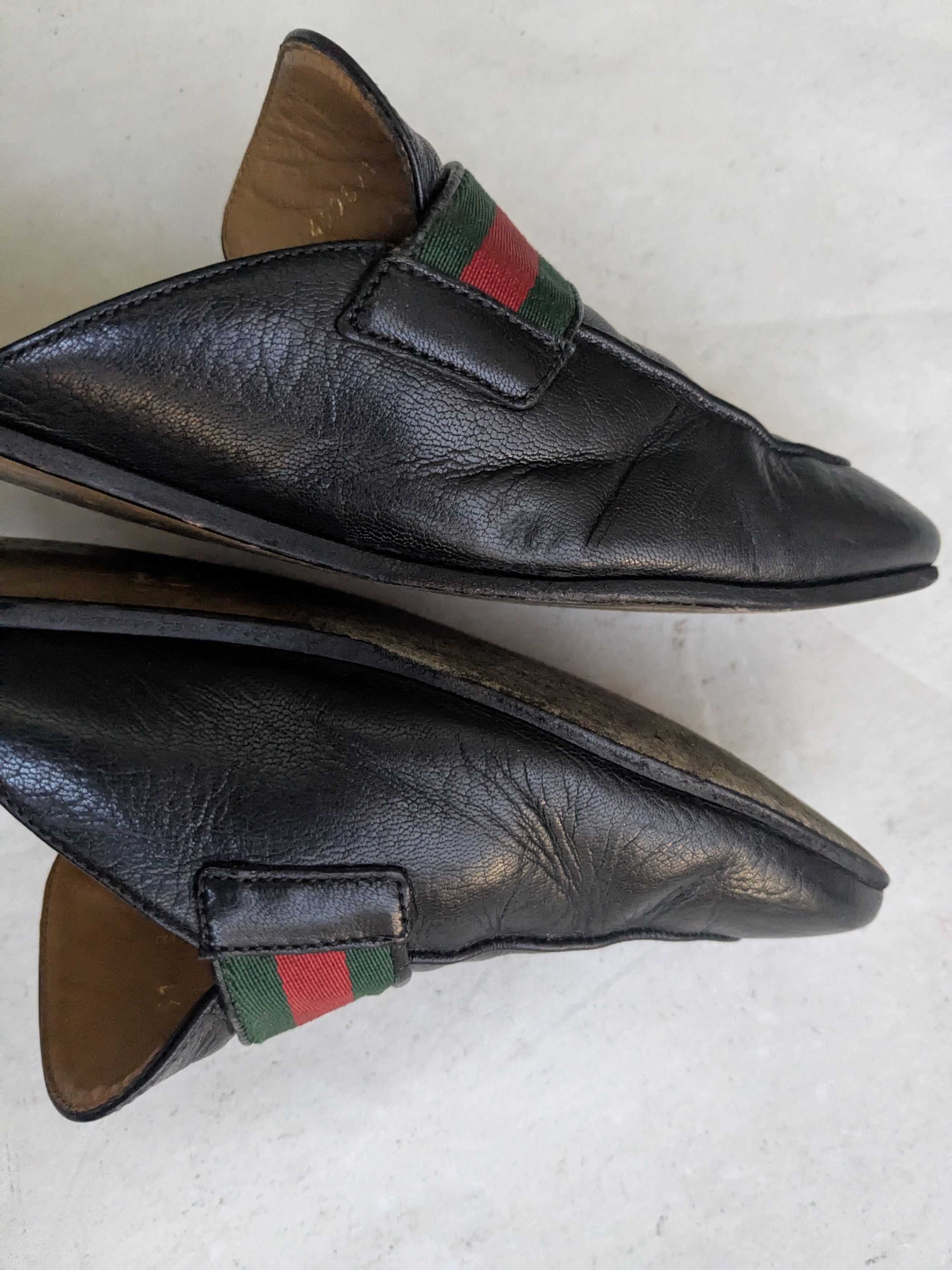 Gucci Gucci Horsebit Loafers Black Leather 8.5 Snaffle Mules Size US 8.5 / EU 41-42 - 8 Thumbnail