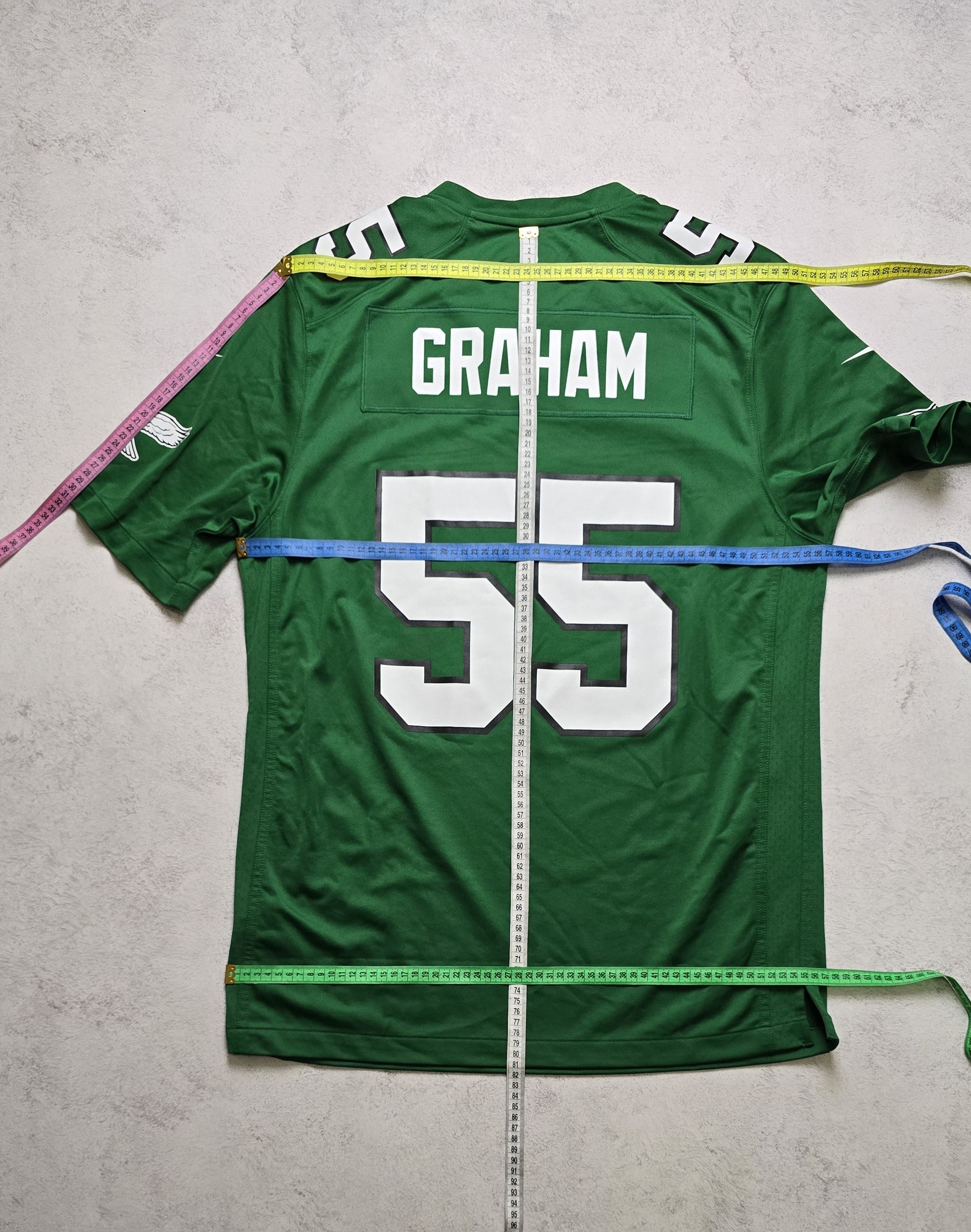 Nike Brandon Graham #55 Eagles Alternate Game Jersey Kelly Green Size US L / EU 52-54 / 3 - 4 Thumbnail