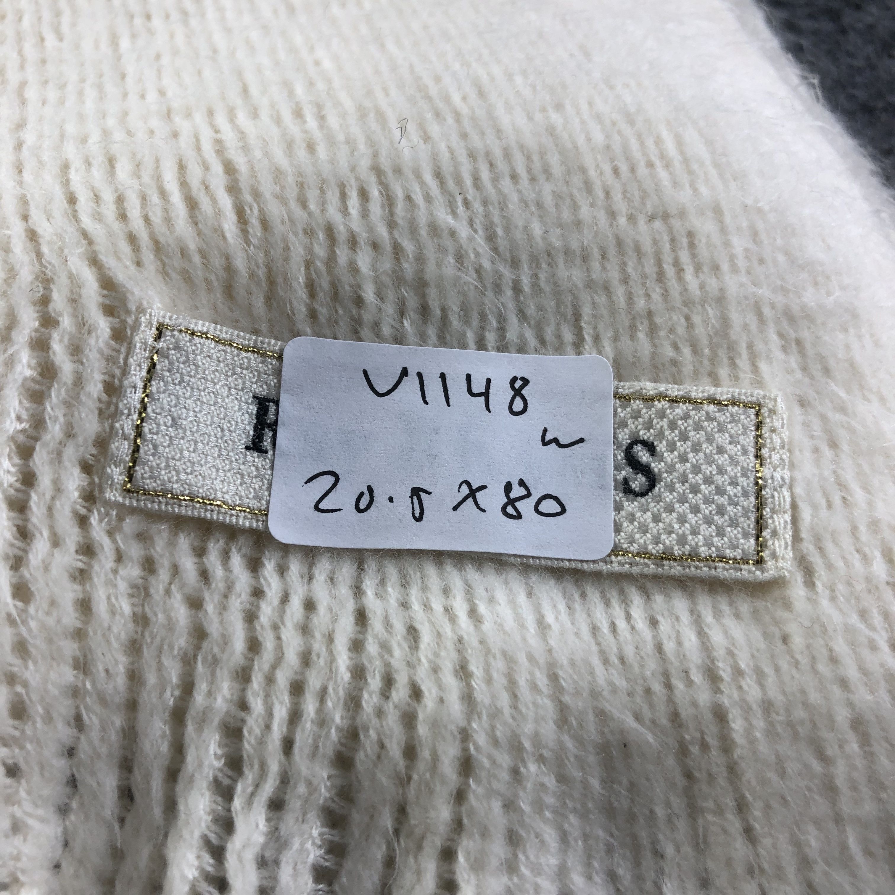 Beams Plus Beams Over Sized Wool Scarf Muffler V1148 Size ONE SIZE - 5 Thumbnail