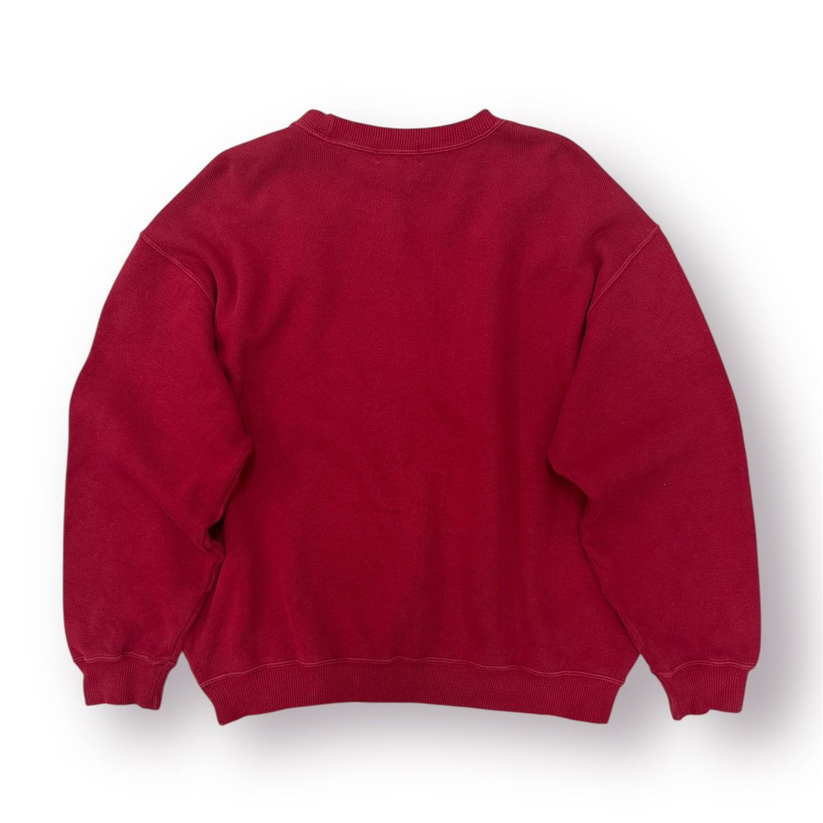 Trussardi 🔥 Vintage 90's Trussardi Heavy Cotton Sweatshirt - 42 Size US S / EU 44-46 / 1 - 9 Thumbnail