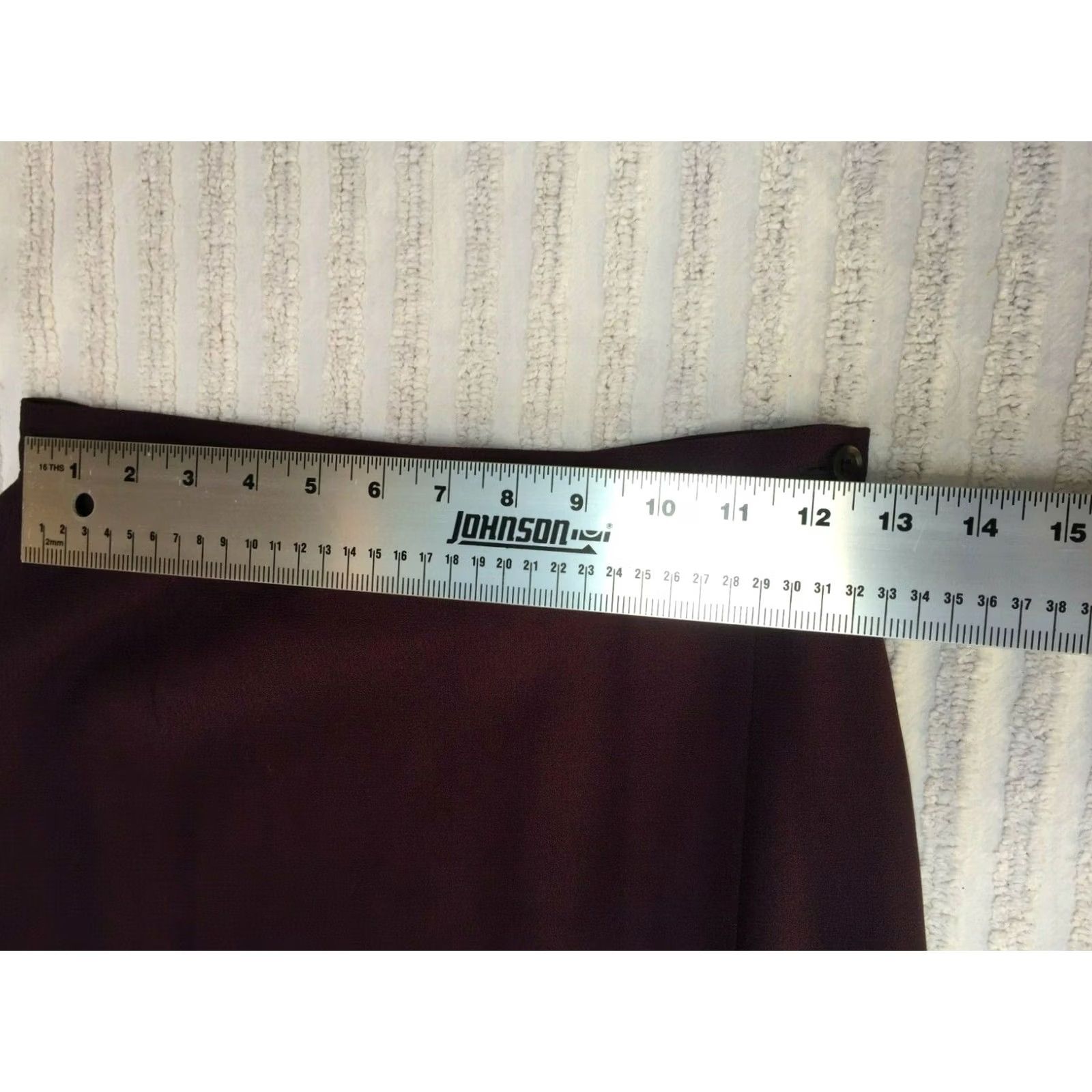 Review Preview Collection Womens 4 Wrap Knit Pencil Skirt Purple Lined Size 27" / US 4 / IT 40 - 5 Thumbnail