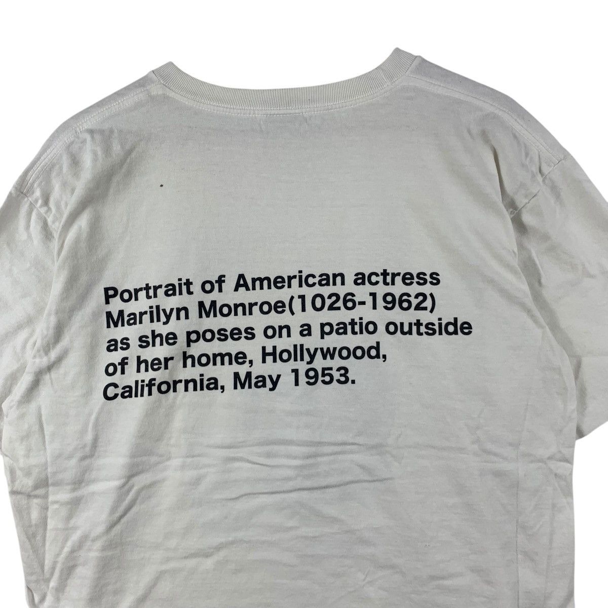 Marilyn Manson Vintage MARILYN MONROE FOTOFOLIO Alfred Eisenstaedt Tee Size L / US 10 / IT 46 - 6 Thumbnail