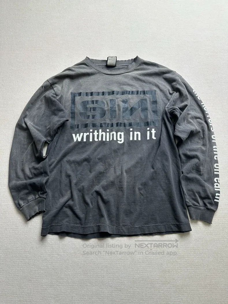 Saint Michael Saint Michael Slogans and long sleeves Size US XL / EU 56 / 4 - 1 Thumbnail