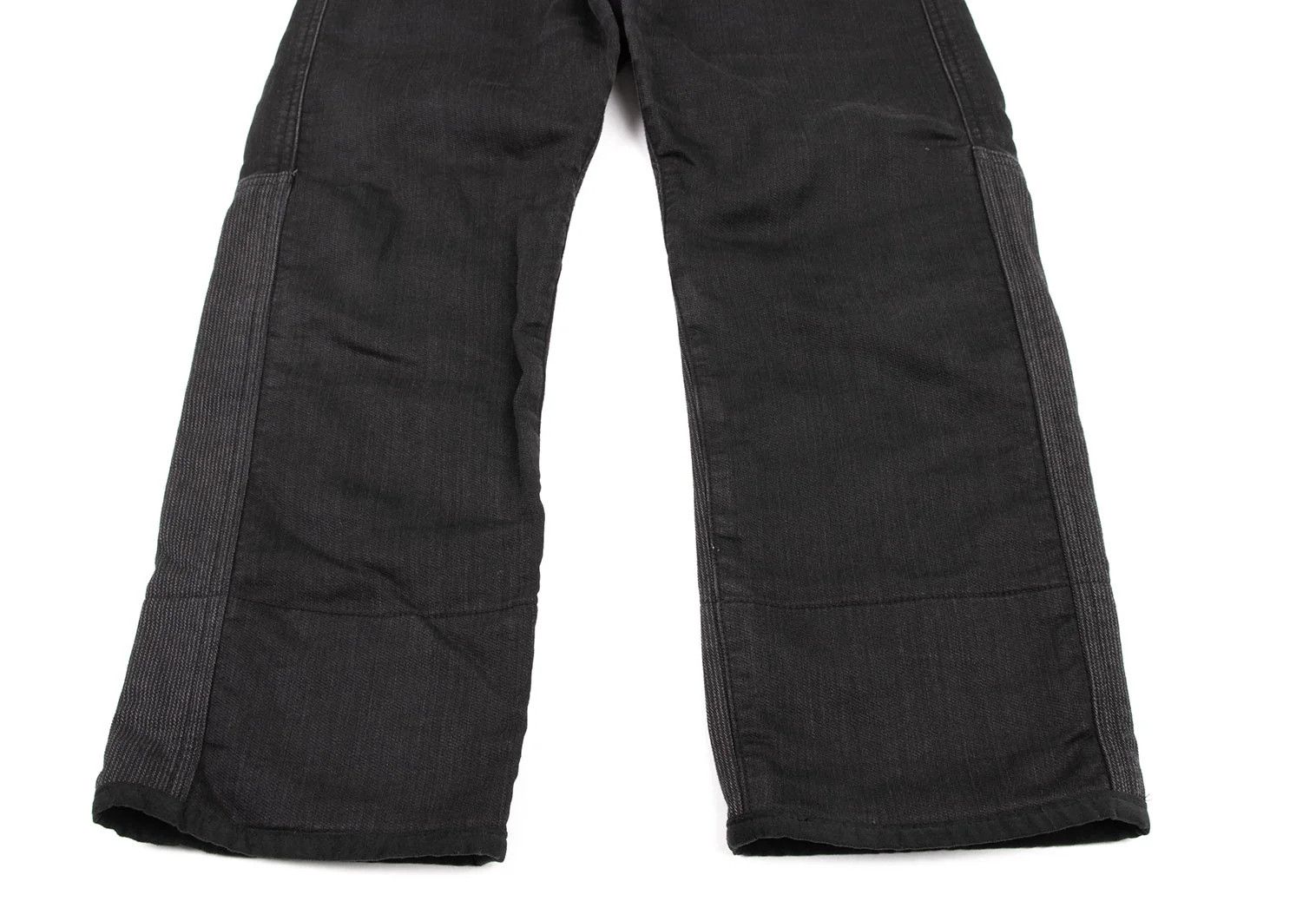 Junya Watanabe Black Denim Pants with Mixed Fabric Details, Size XS Size US 28 / EU 44 - 12 Thumbnail