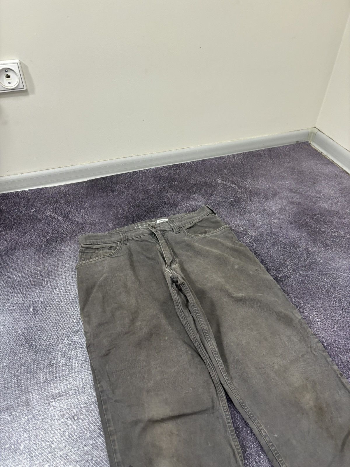 Carhartt Vintage Carhartt USA Gray Y2K Work Hype Pants Jeans Size US 32 / EU 48 - 10 Thumbnail