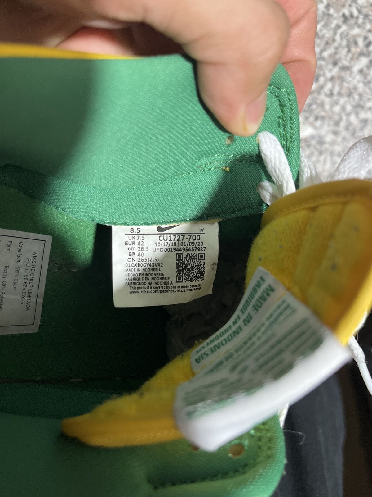 Nike Nike dunk Brasil 2020 Size US 8.5 / EU 41-42 - 10 Thumbnail