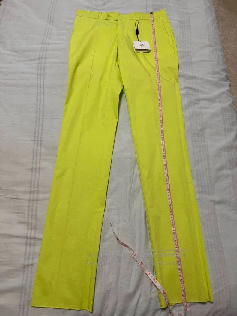 Hermes Hermes Yellow Casual Pants with Tags. Size US 38 / EU 54 - 4 Thumbnail