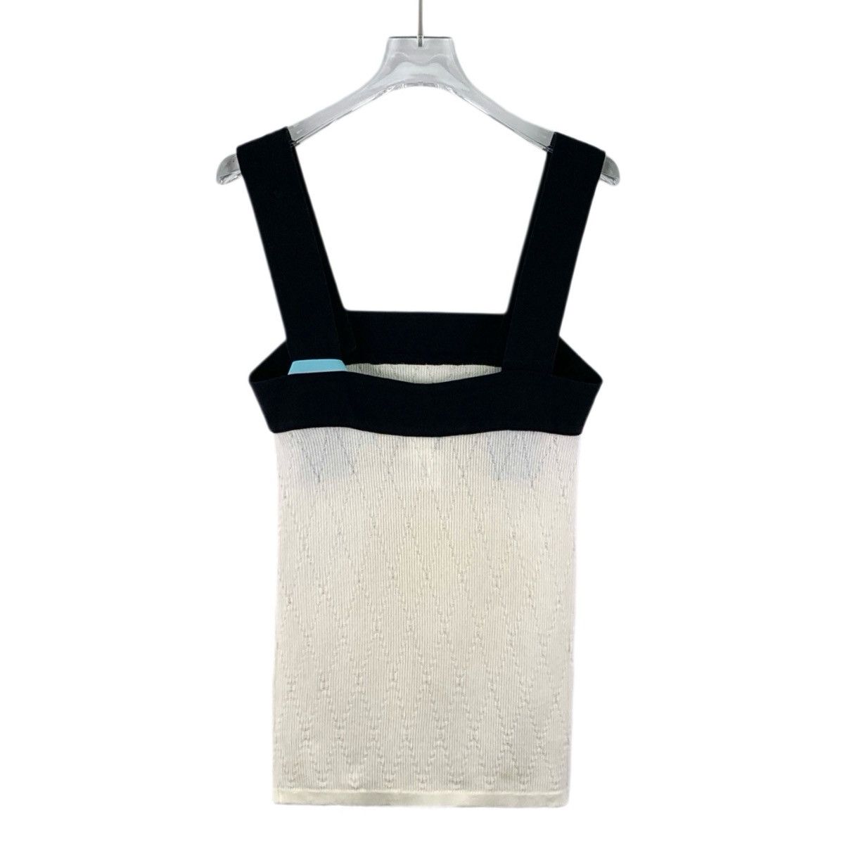 Chanel Chanel Color-block Quilted Cotton Camisole Knit Vest K26WX Size S / US 4 / IT 40 - 2 Thumbnail