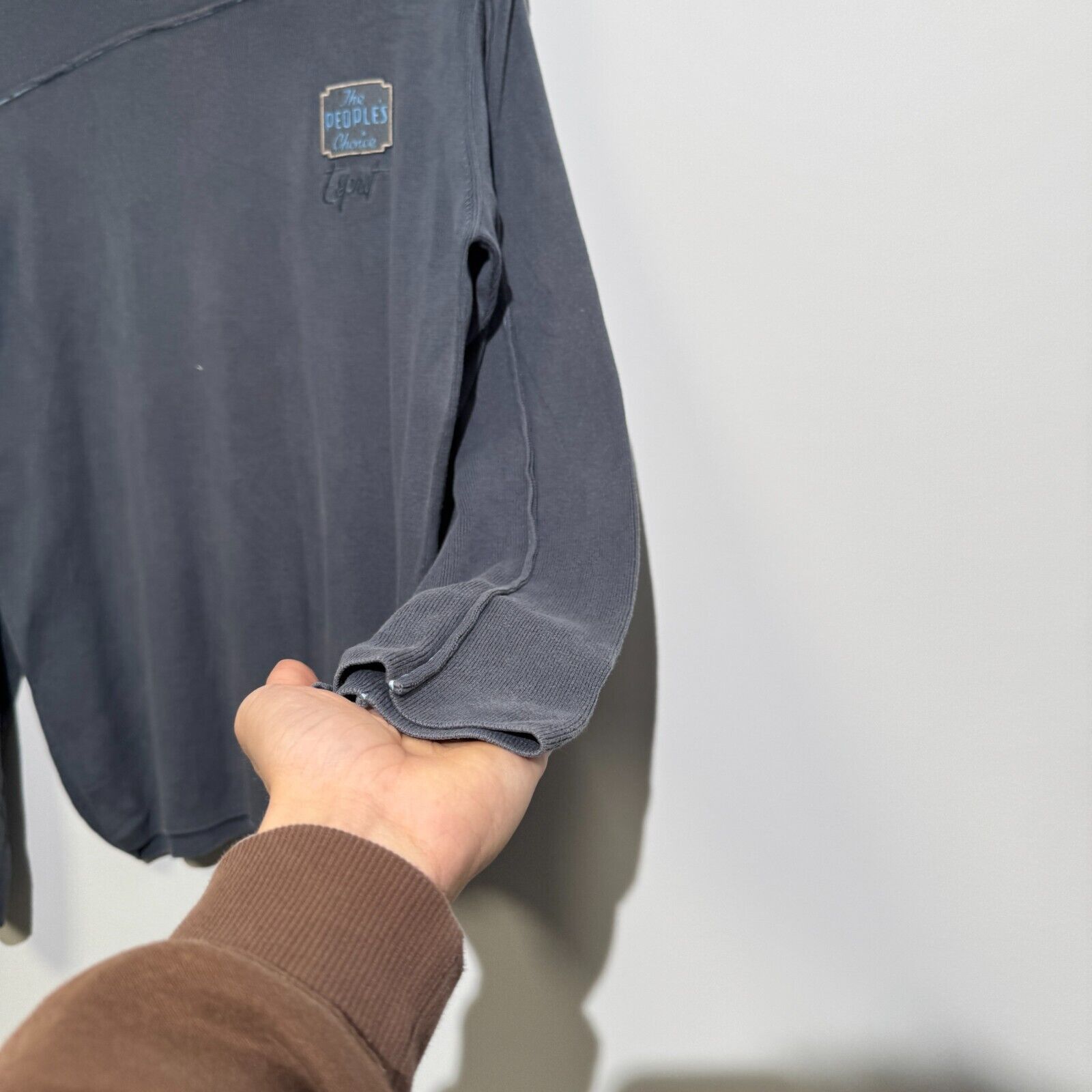 Vintage Vintage Unisex Gray Cotton Crewneck Size L Regular Fit Size US L / EU 52-54 / 3 - 6 Thumbnail