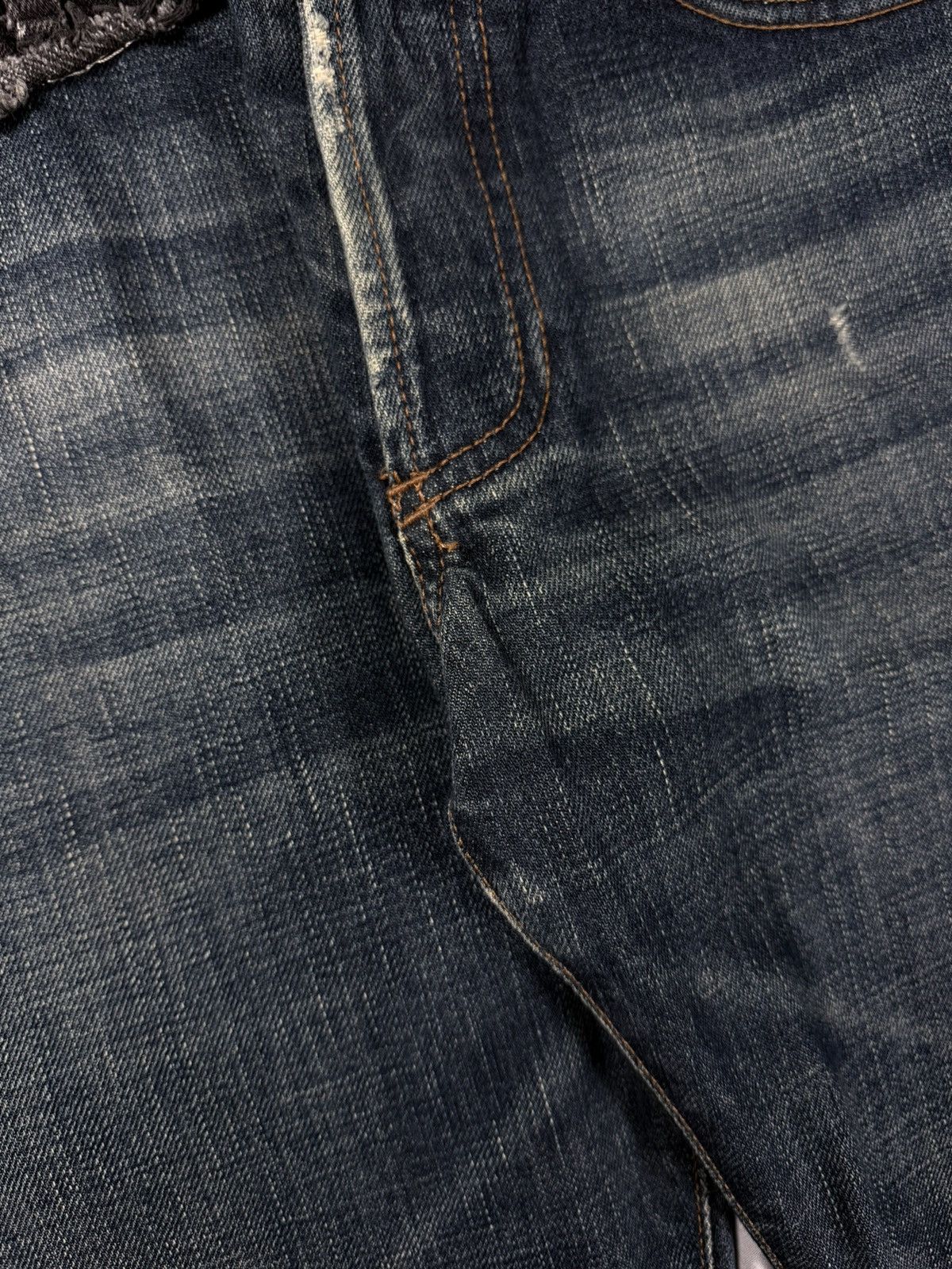 Dior × Hedi Slimane Dior Homme - AW06 Cummerbund Denim Size US 31 - 3 Thumbnail
