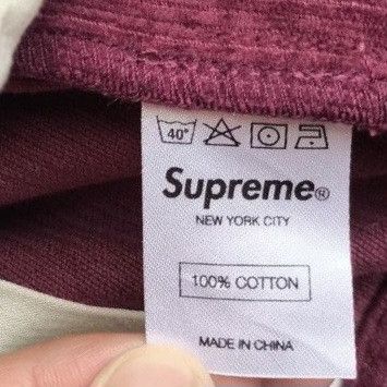 Supreme Supreme Corduroy Work Pant FW17 Size US 30 / EU 46 - 5 Thumbnail
