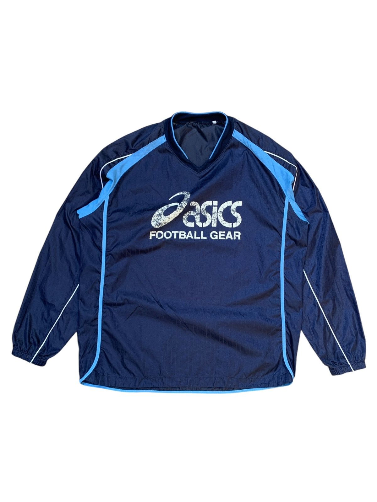 Asics 90s Asics Japan - Fotball Gear Light Jerseys Training Size US XL / EU 56 / 4 - 1 Thumbnail