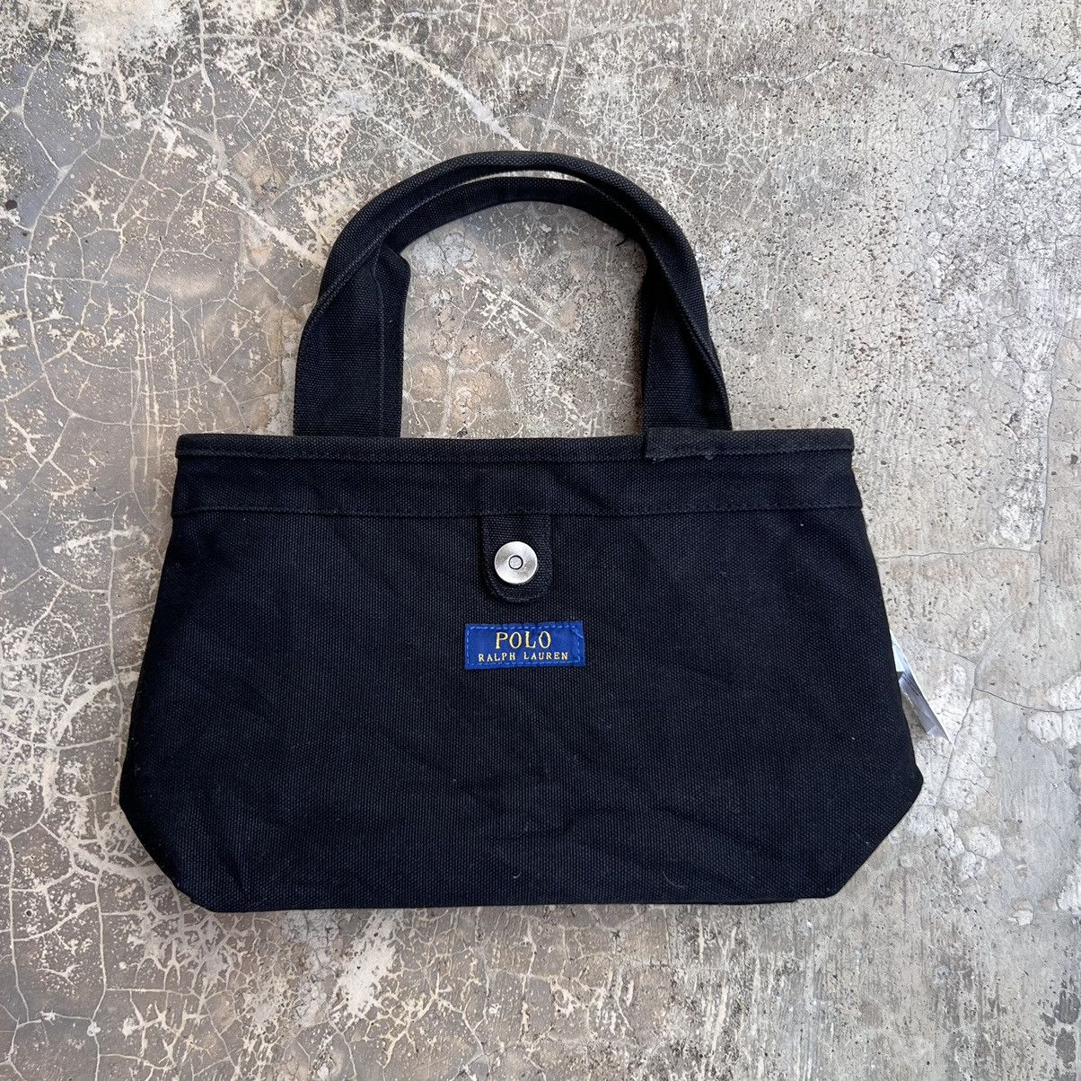 Polo Ralph Lauren Polo Ralph Lauren Black Tote Bag Size ONE SIZE - 7 Thumbnail