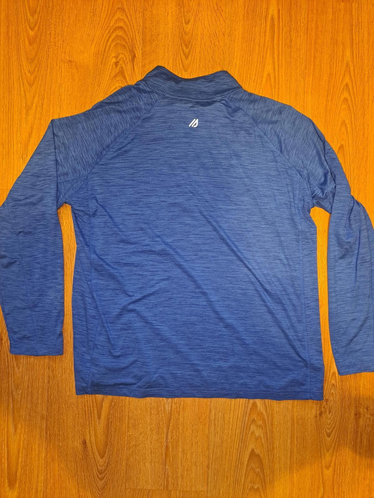 Eddie Bauer Eddie Bauer Quarter Zip Sweater Mens XL Blue Activewear Size ONE SIZE - 6 Thumbnail