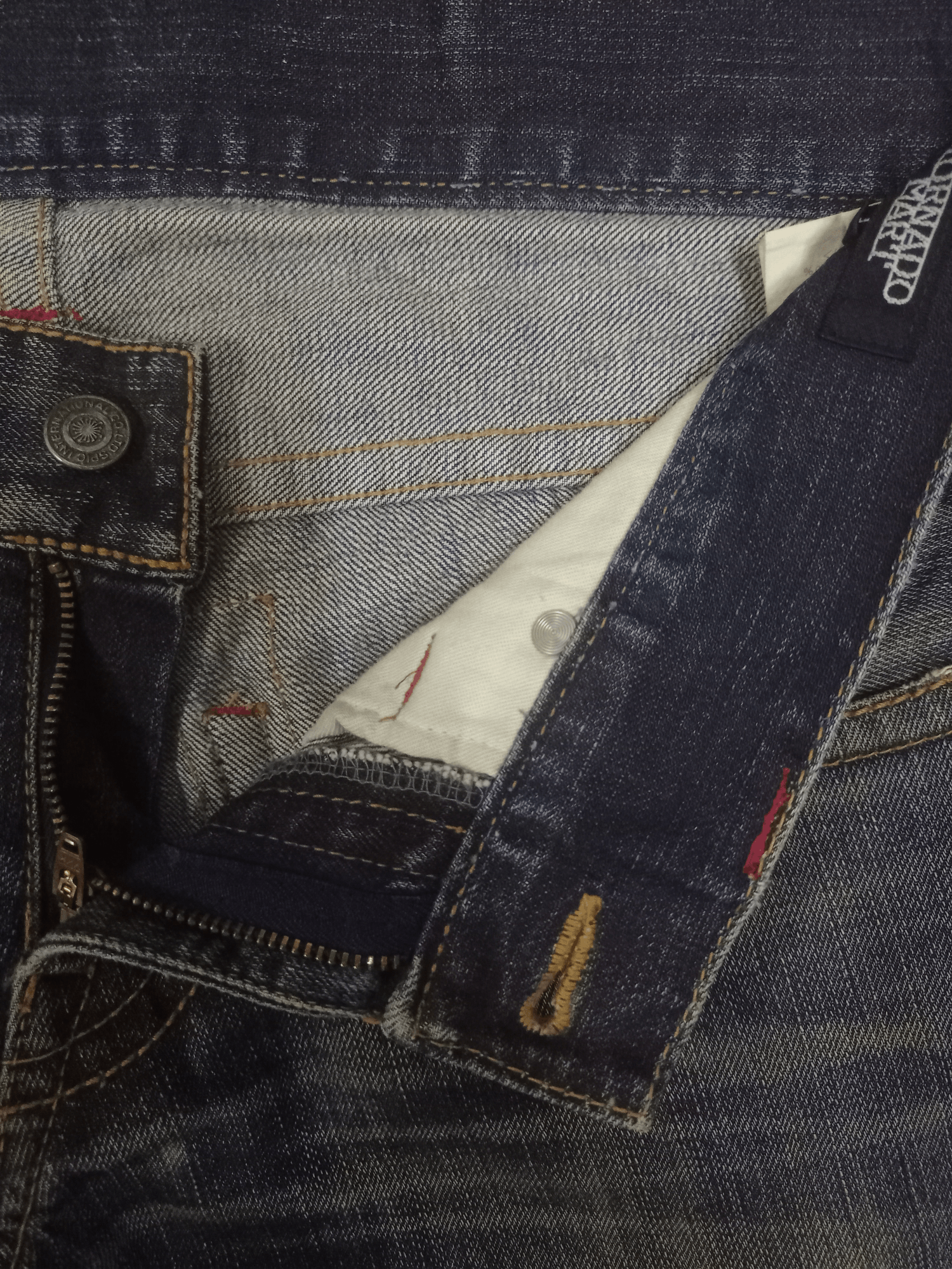 Tornado Mart Vintage Japanese Tornado Mart Mud Wash Distress Flare Jeans Size US 32 / EU 48 - 5 Thumbnail