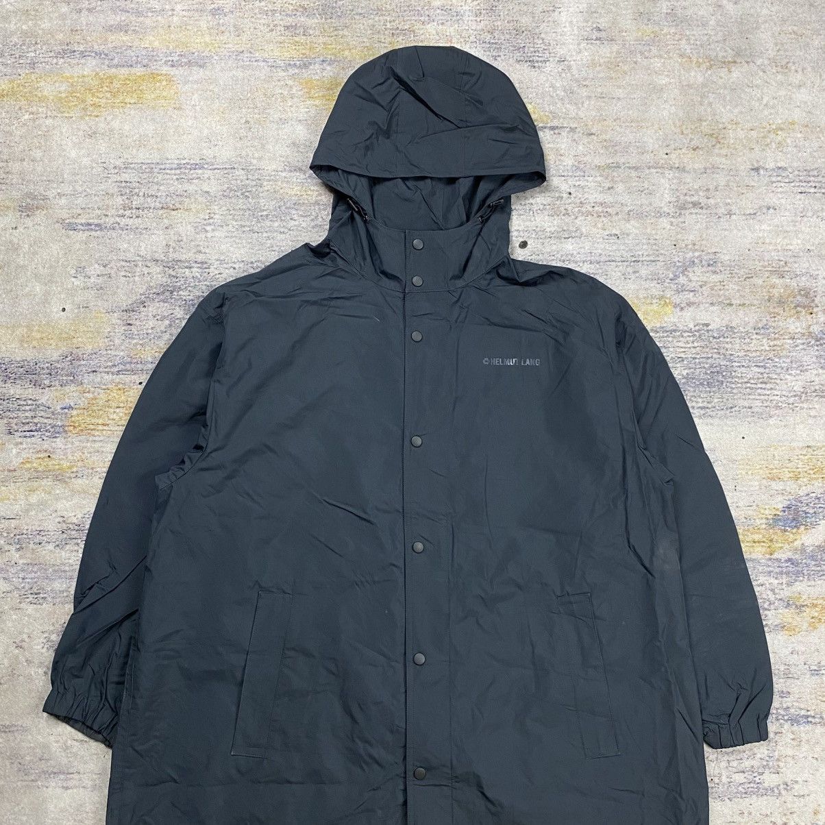 Helmut Lang Helmut lang hooded raincoat recycled nylon jacket Size US XL / EU 56 / 4 - 3 Thumbnail
