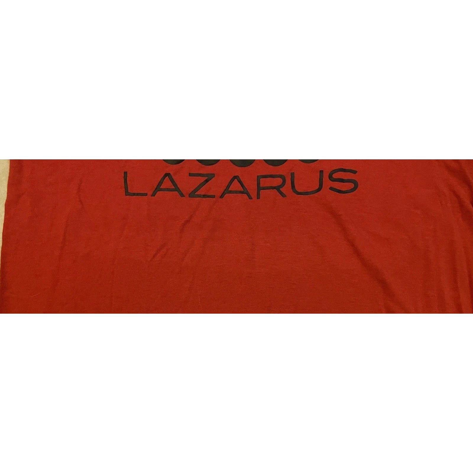 Vintage VINTAGE Lazarus Department Store Faded Shirt S Columbus Ohio Mall 80s 70s Grunge Single Stitch Red Graphic Tee Mens Boys XS XS? Size US S / EU 44-46 / 1 - 6 Thumbnail